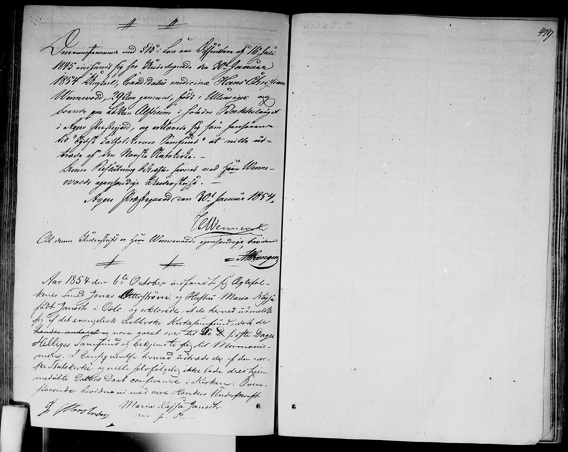 Gamlebyen prestekontor Kirkebøker, AV/SAO-A-10884/F/Fa/L0004: Parish register (official) no. 4, 1850-1857, p. 479