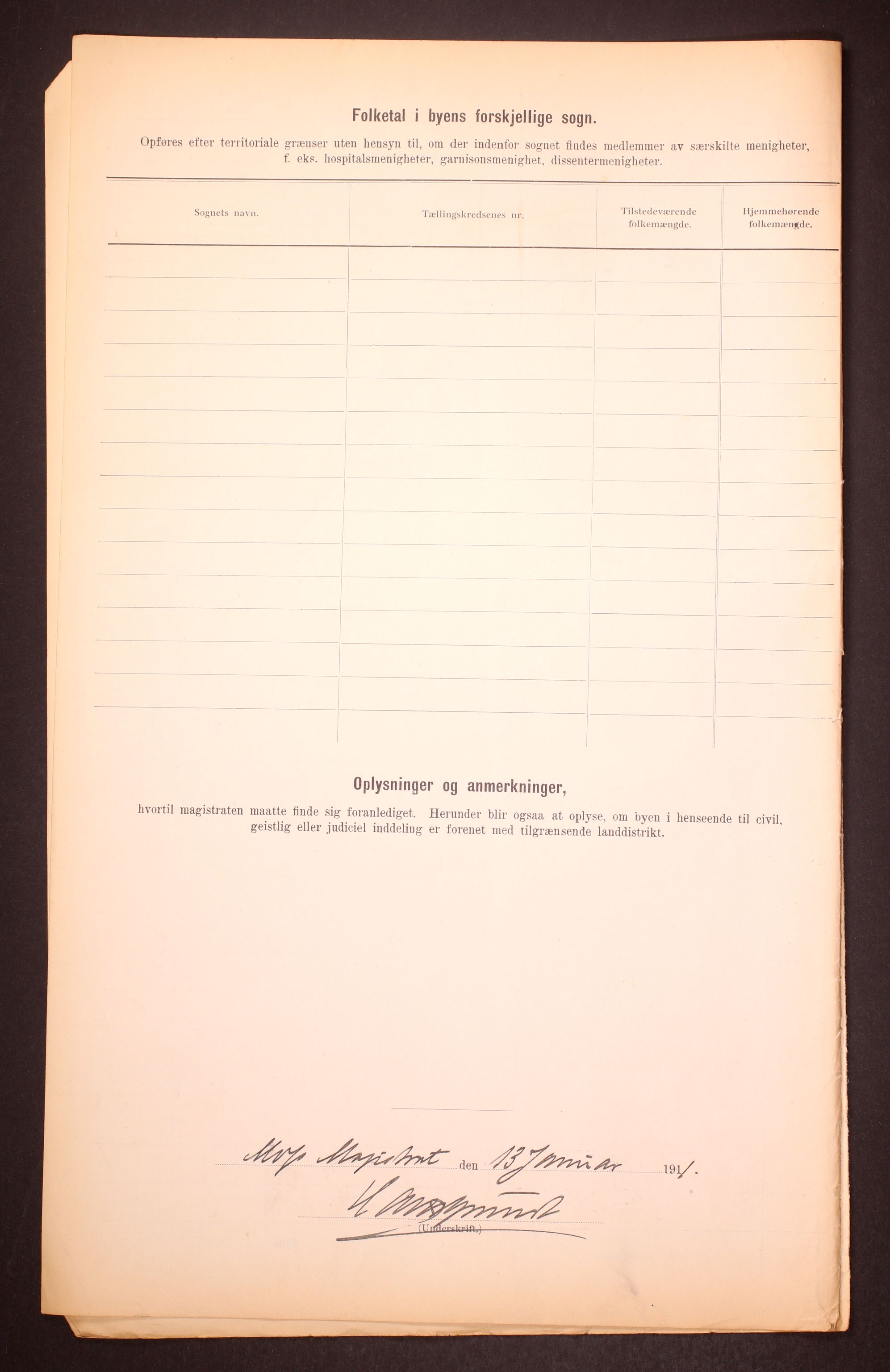 RA, 1910 census for Moss, 1910, p. 3