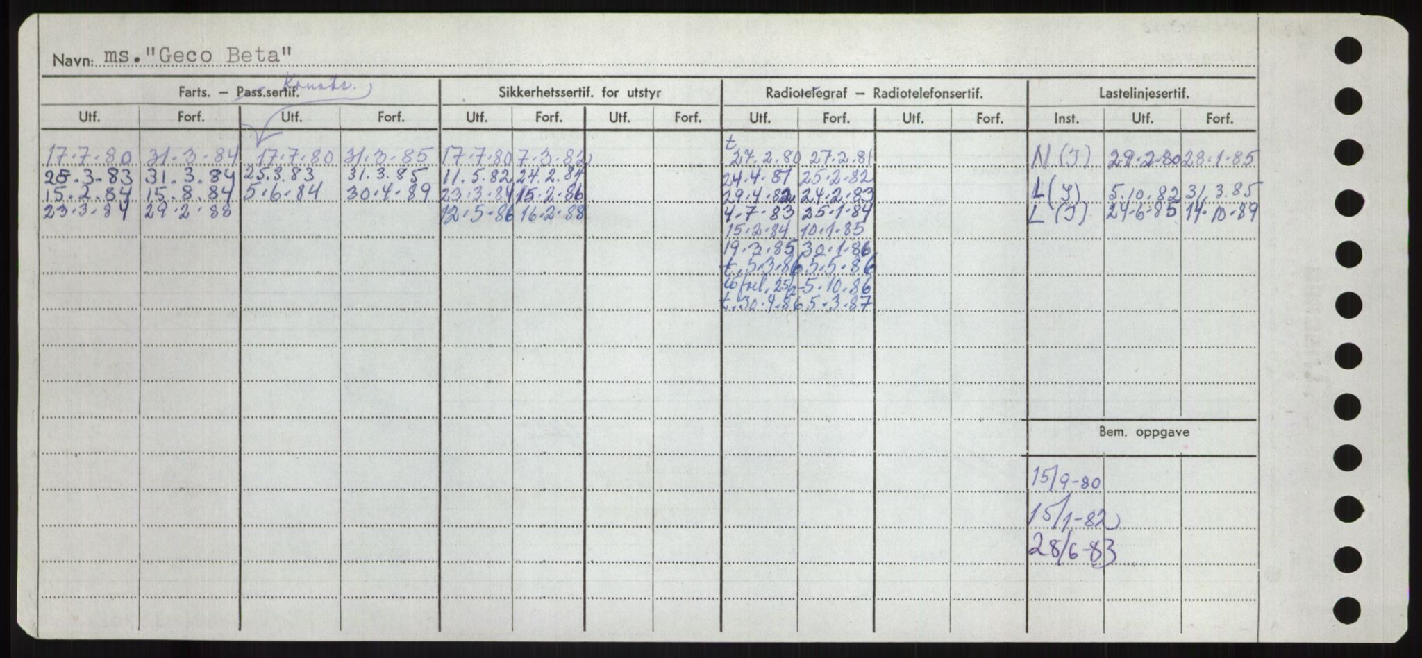 Sjøfartsdirektoratet med forløpere, Skipsmålingen, AV/RA-S-1627/H/Hd/L0012: Fartøy, G-Glø, p. 138