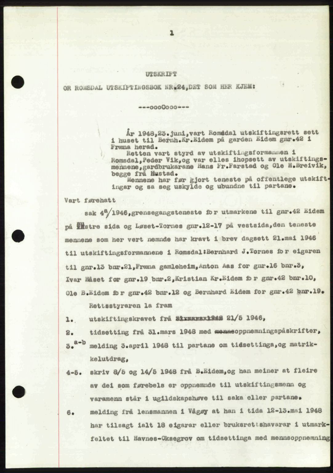 Romsdal sorenskriveri, AV/SAT-A-4149/1/2/2C: Mortgage book no. A32, 1950-1950, Diary no: : 591/1950