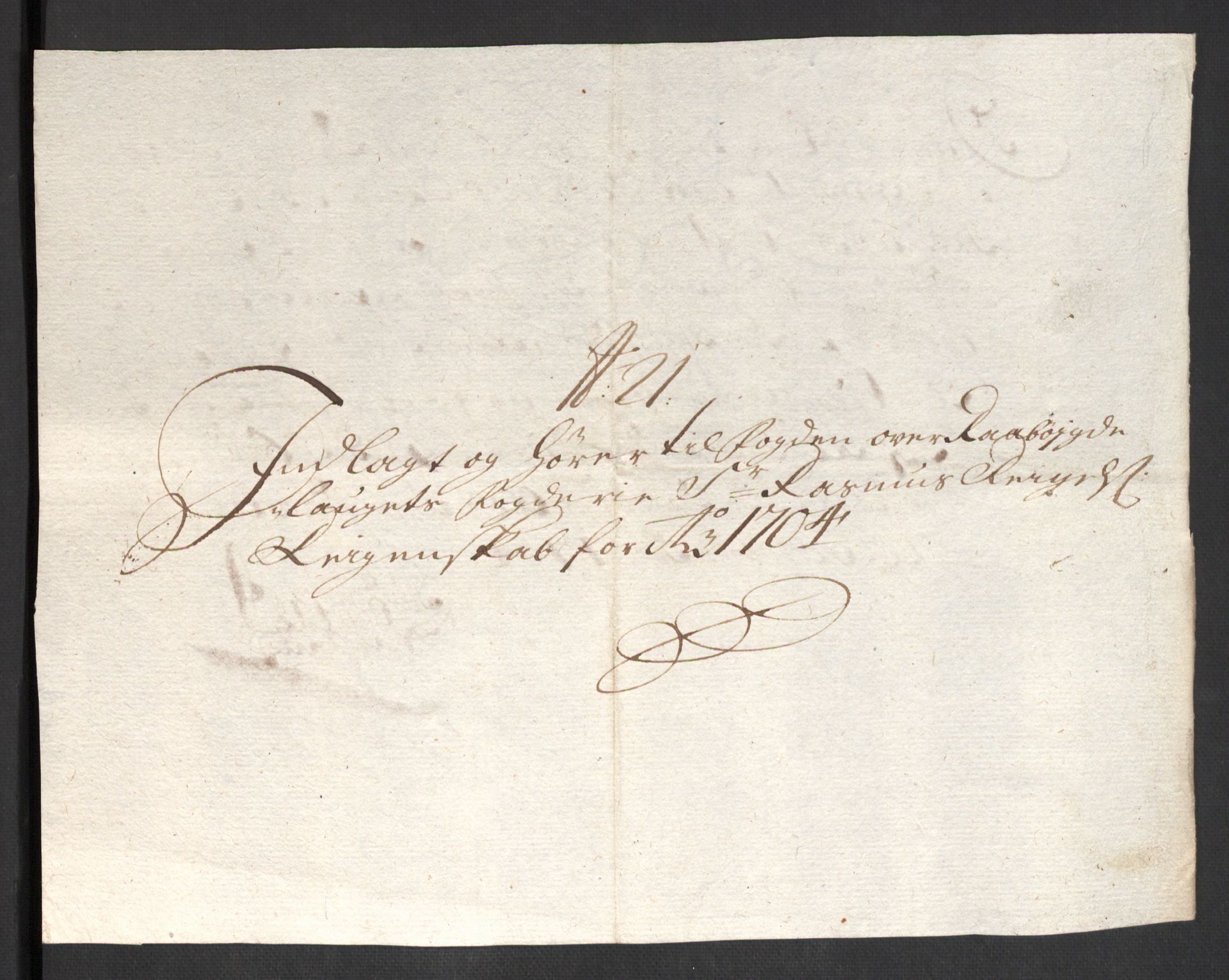 Rentekammeret inntil 1814, Reviderte regnskaper, Fogderegnskap, RA/EA-4092/R40/L2447: Fogderegnskap Råbyggelag, 1703-1705, p. 302