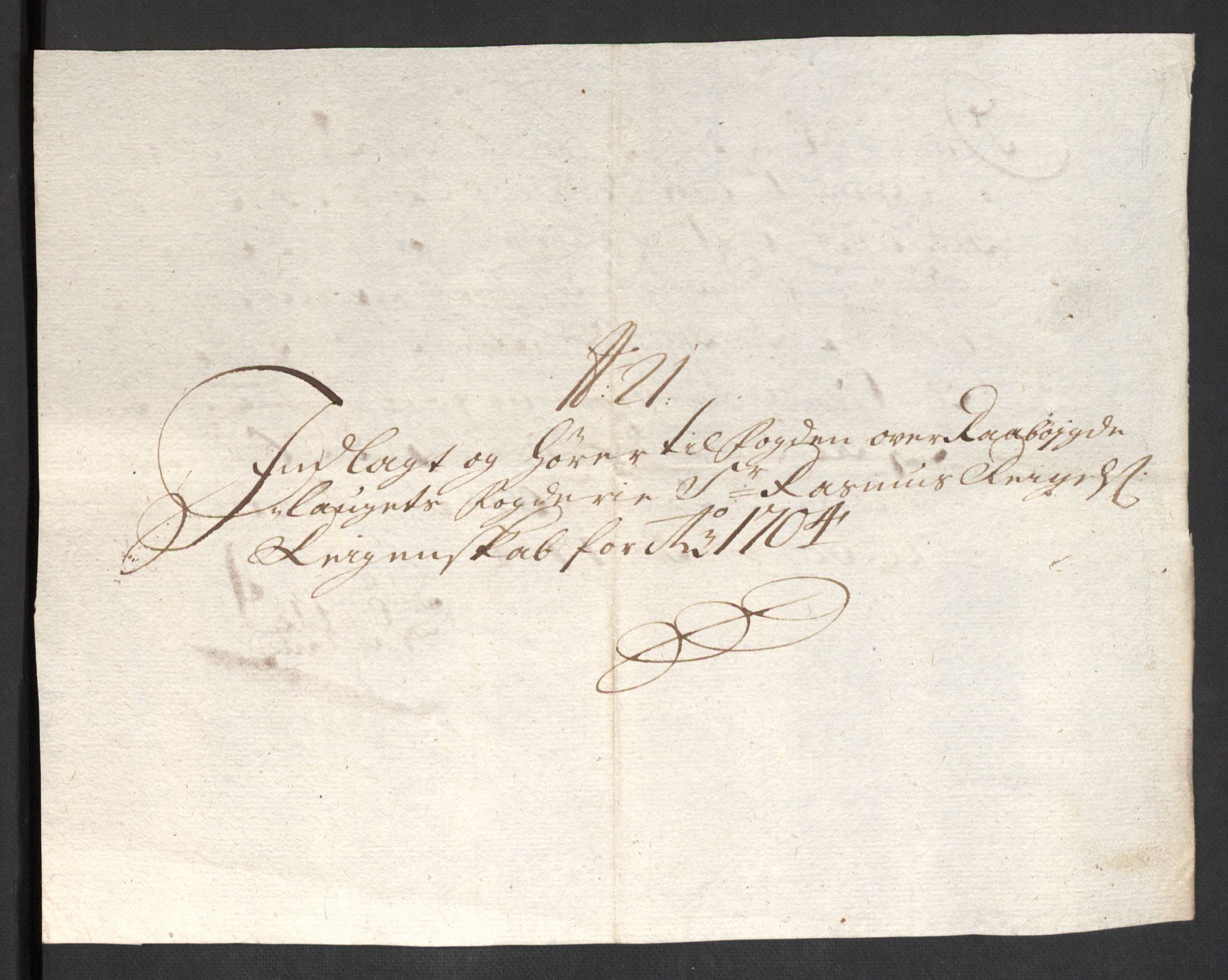 Rentekammeret inntil 1814, Reviderte regnskaper, Fogderegnskap, AV/RA-EA-4092/R40/L2447: Fogderegnskap Råbyggelag, 1703-1705, p. 302