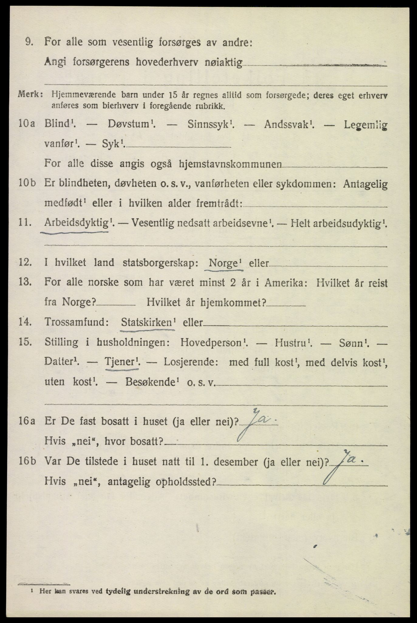 SAH, 1920 census for Ringsaker, 1920, p. 21691