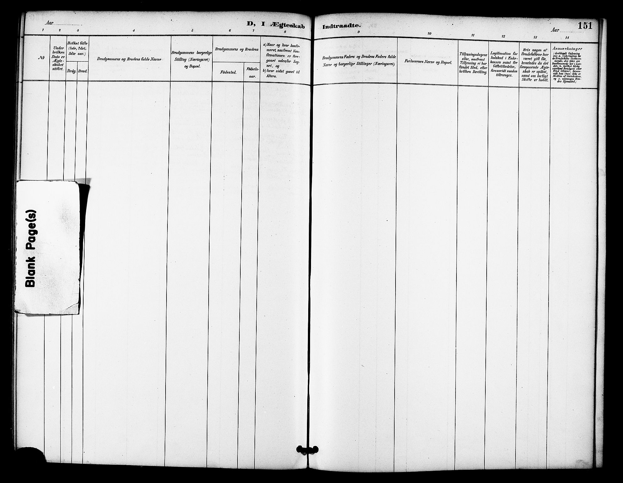 Tranøy sokneprestkontor, SATØ/S-1313/I/Ia/Iab/L0022klokker: Parish register (copy) no. 22, 1887-1912, p. 151