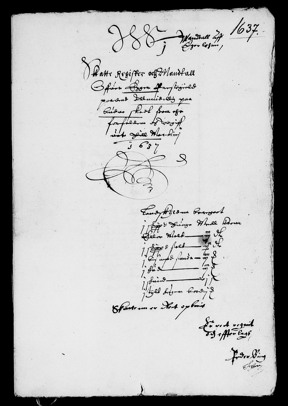 Rentekammeret inntil 1814, Reviderte regnskaper, Lensregnskaper, RA/EA-5023/R/Rb/Rbm/L0004: Eiker len, 1626-1640