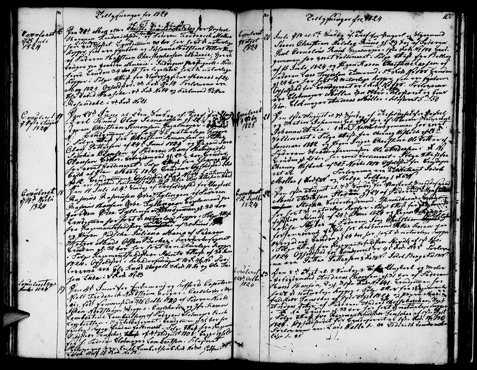 Nykirken Sokneprestembete, SAB/A-77101/H/Hab: Parish register (copy) no. A 2, 1782-1847, p. 100