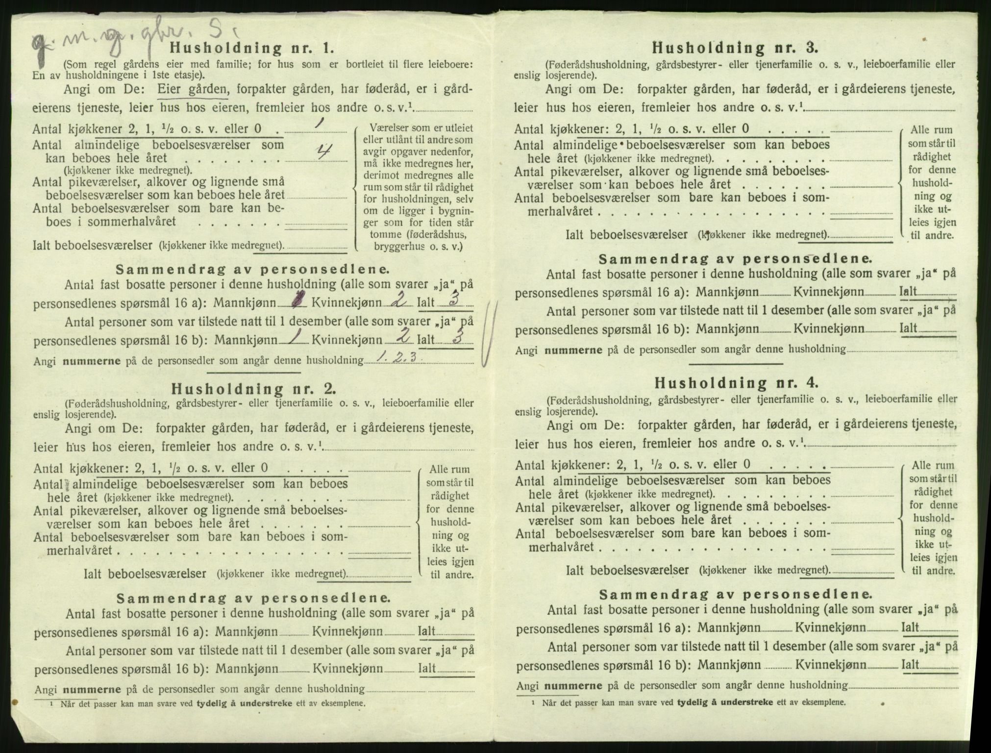 SAT, 1920 census for Valsøyfjord, 1920, p. 132