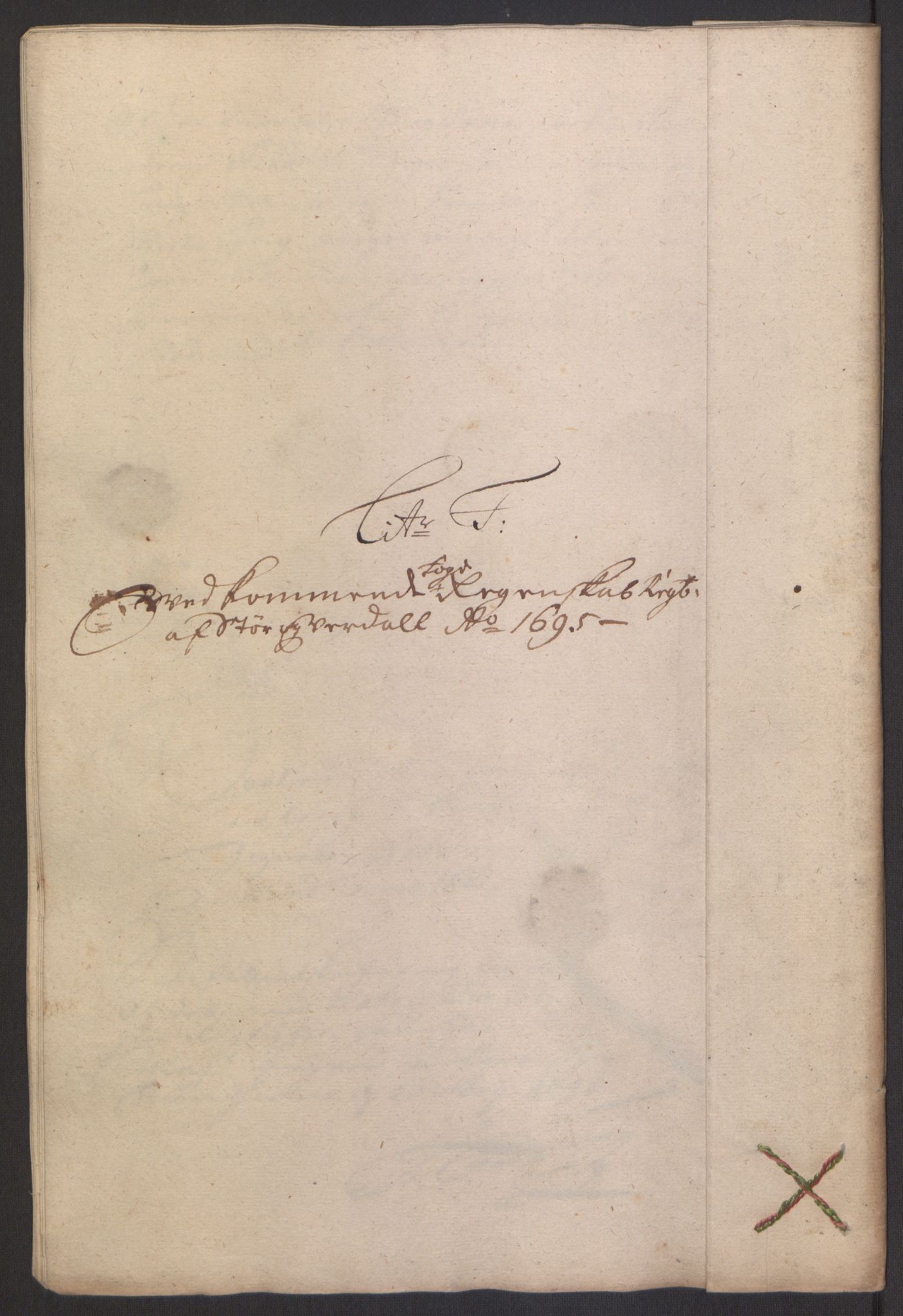 Rentekammeret inntil 1814, Reviderte regnskaper, Fogderegnskap, RA/EA-4092/R62/L4187: Fogderegnskap Stjørdal og Verdal, 1695, p. 106