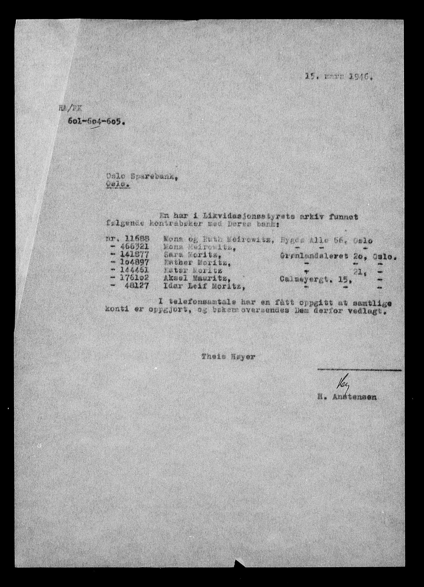 Justisdepartementet, Tilbakeføringskontoret for inndratte formuer, AV/RA-S-1564/H/Hc/Hcc/L0966: --, 1945-1947, p. 85