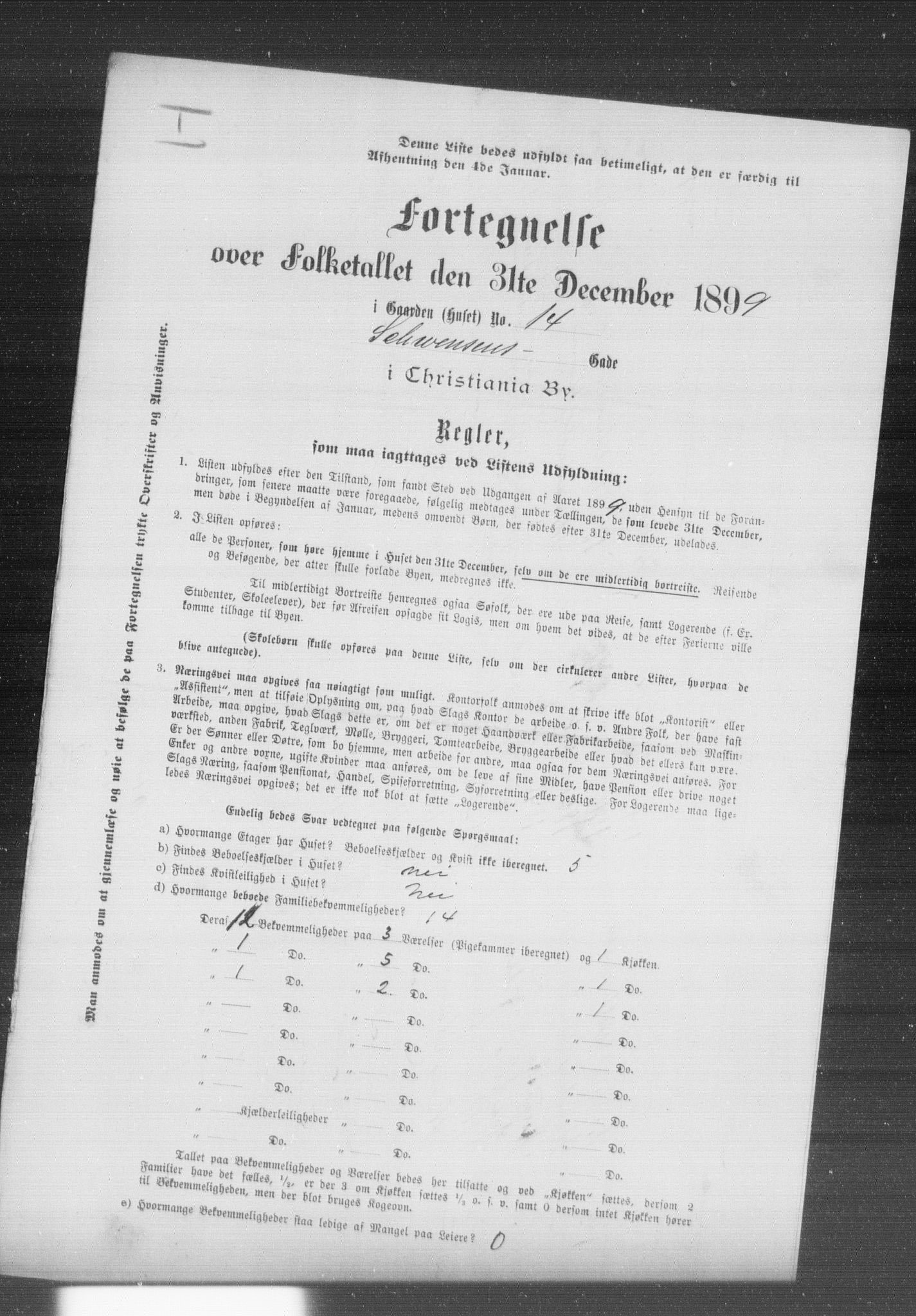 OBA, Municipal Census 1899 for Kristiania, 1899, p. 12104