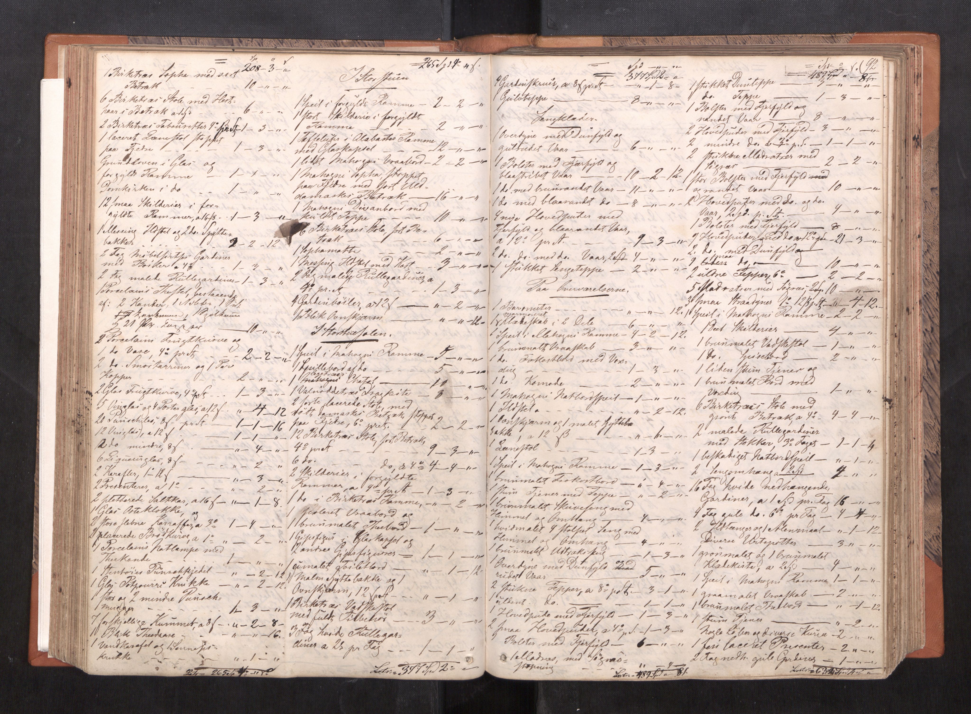 Trondheim byfogd, AV/SAT-A-0003/1/3/3C/L0002: Skifteregistreringsprotokoll (m/ register) U, 1852-1860, p. 92