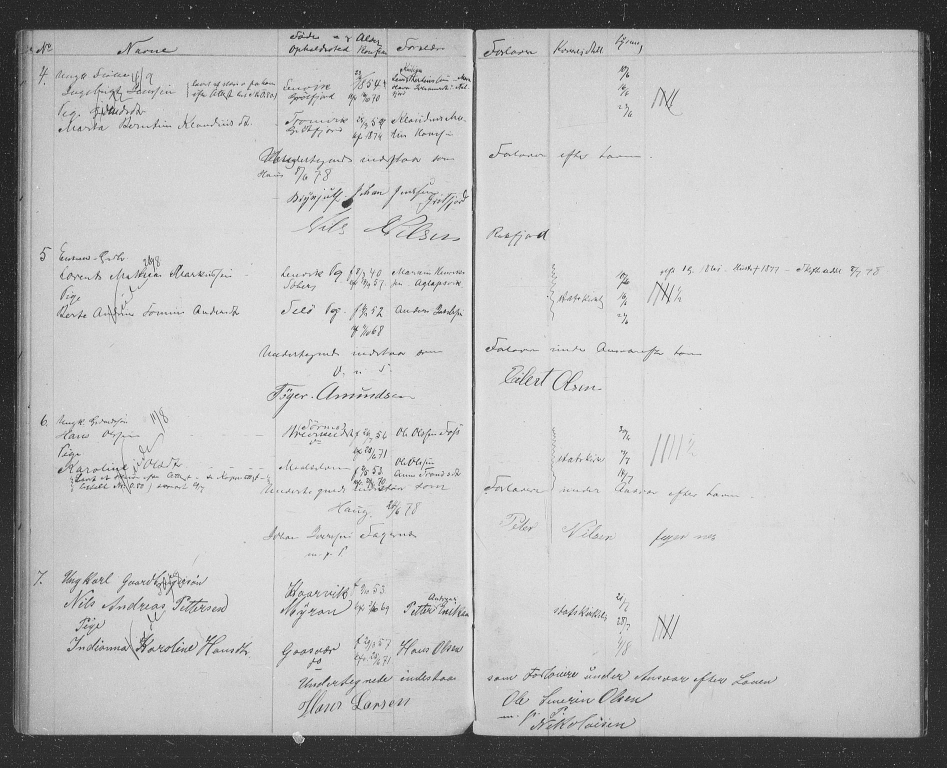 Tromsøysund sokneprestkontor, AV/SATØ-S-1304/H/Hc/L0055: Banns register no. 55, 1875-1880