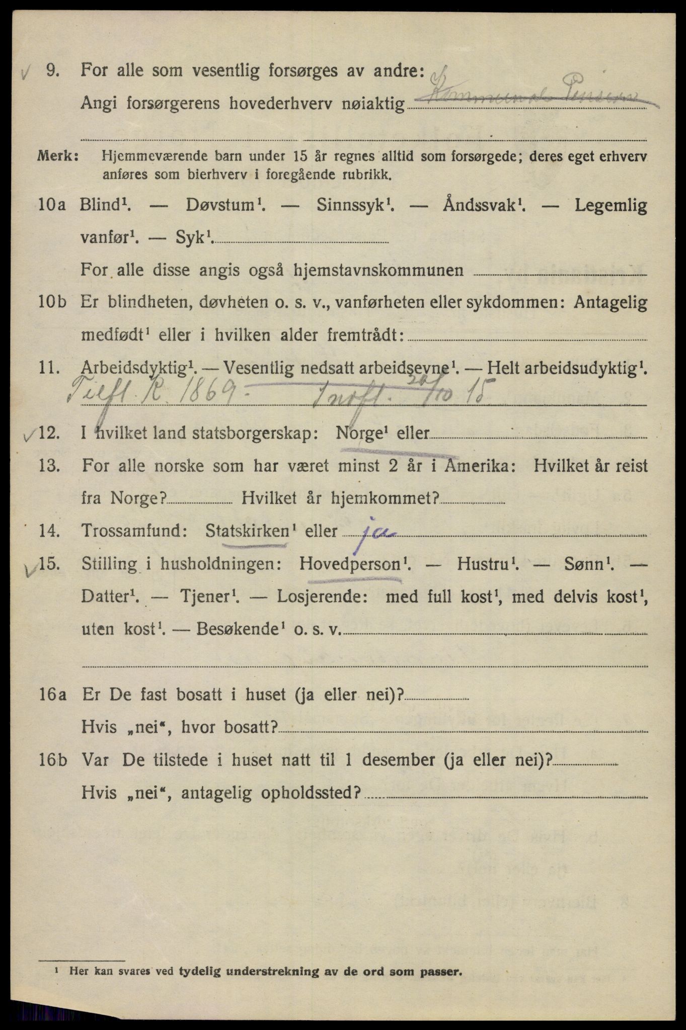 SAO, 1920 census for Kristiania, 1920, p. 157390