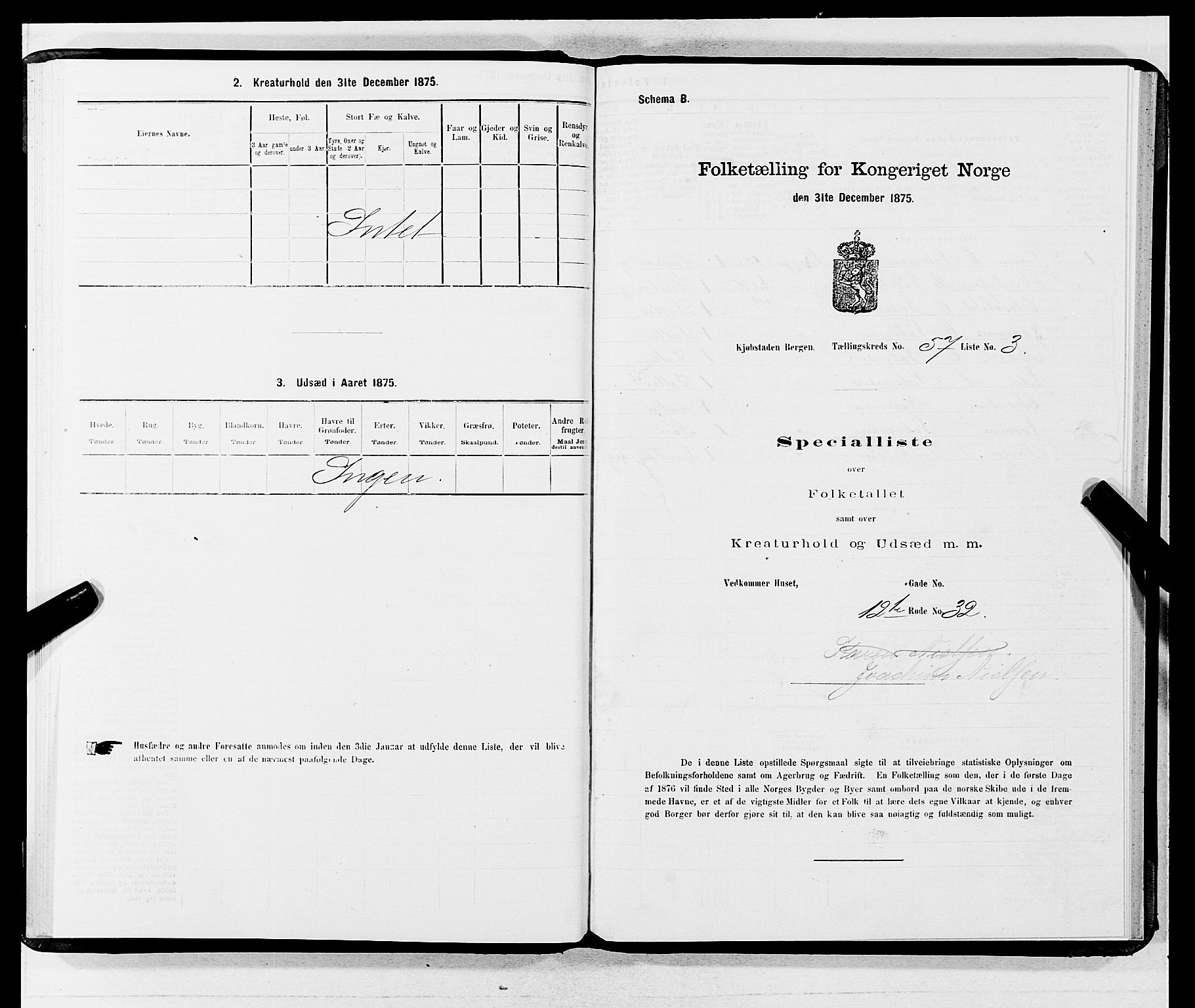 SAB, 1875 census for 1301 Bergen, 1875, p. 3012