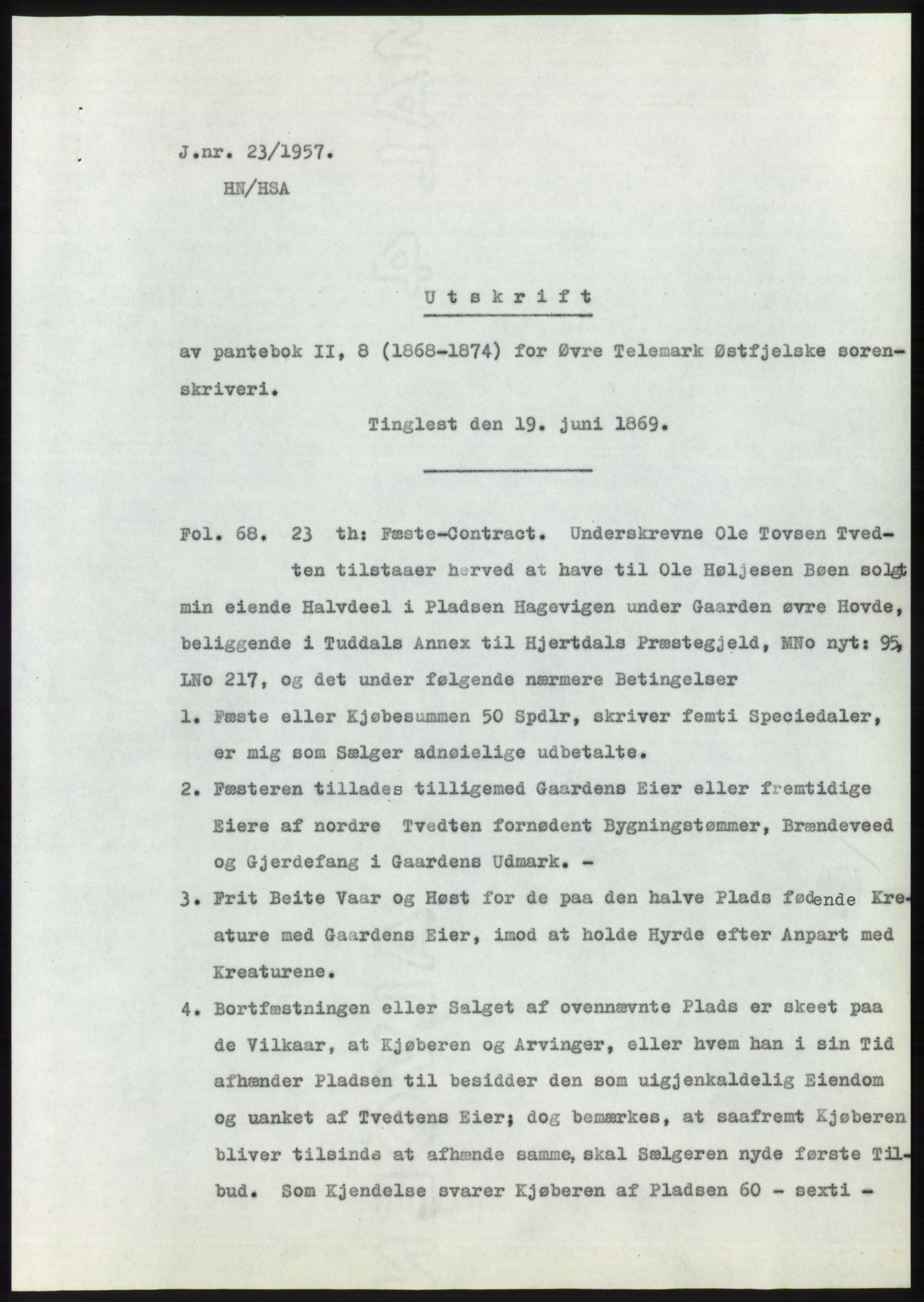 Statsarkivet i Kongsberg, SAKO/A-0001, 1956-1957, p. 82