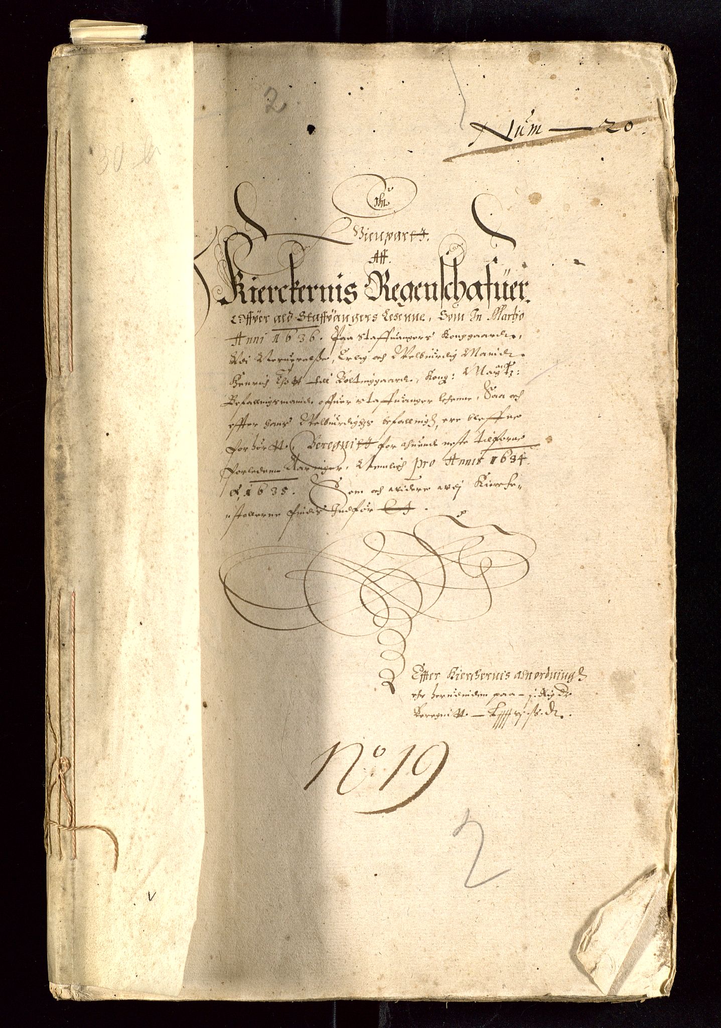 Stavanger len, AV/SAST-A-101870/Ob/L0019: Kirkeregnskaper, 1632-1641, p. 270