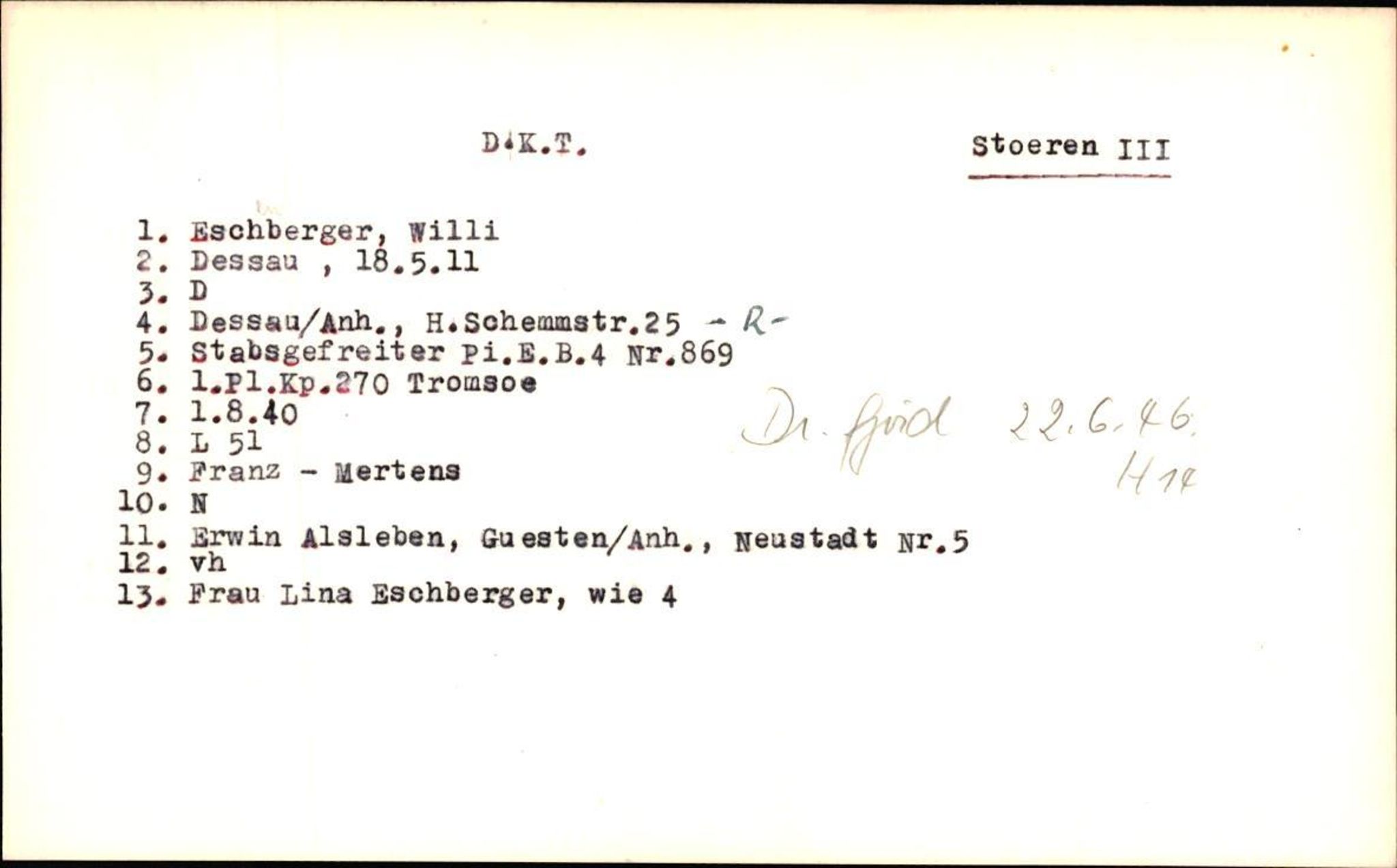 Hjemsendte tyskere , AV/RA-RAFA-6487/D/Db/L0010: Ergel-Fyhn, 1945-1947, p. 57