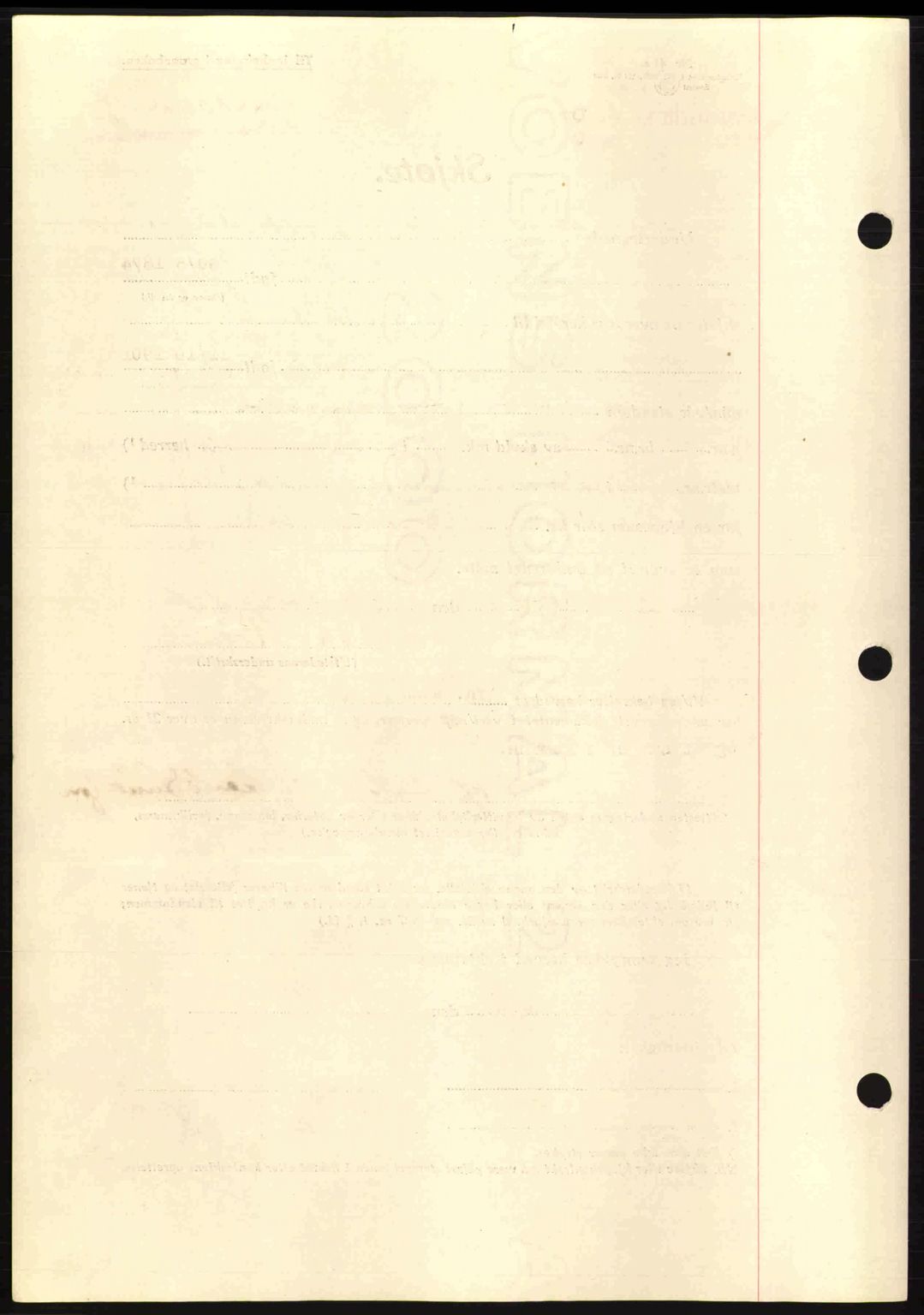 Nordmøre sorenskriveri, SAT/A-4132/1/2/2Ca: Mortgage book no. A90, 1941-1941, Diary no: : 806/1941