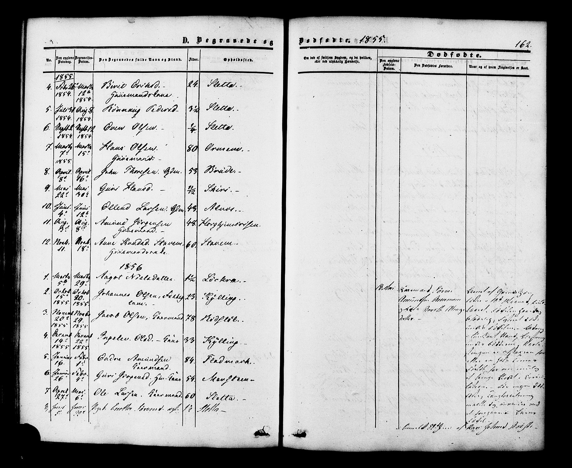 Ministerialprotokoller, klokkerbøker og fødselsregistre - Møre og Romsdal, AV/SAT-A-1454/546/L0594: Parish register (official) no. 546A02, 1854-1882, p. 162