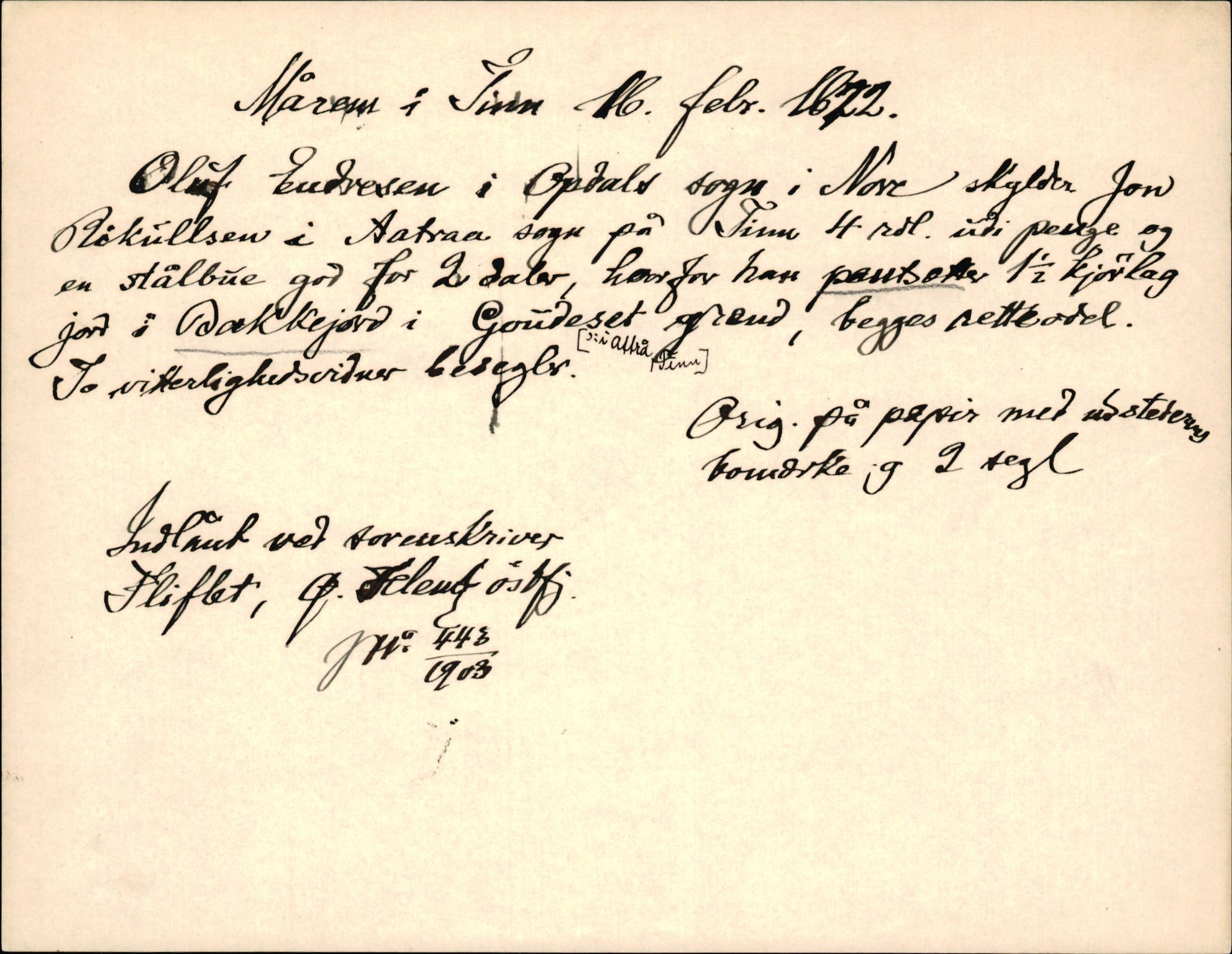 Riksarkivets diplomsamling, AV/RA-EA-5965/F35/F35d/L0003: Innlånte diplomer, seddelregister, 1621-1642, p. 21