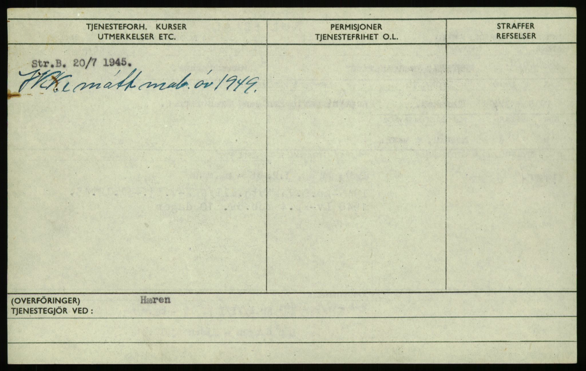 Forsvaret, Troms infanteriregiment nr. 16, AV/RA-RAFA-3146/P/Pa/L0021: Rulleblad for regimentets menige mannskaper, årsklasse 1937, 1937, p. 164