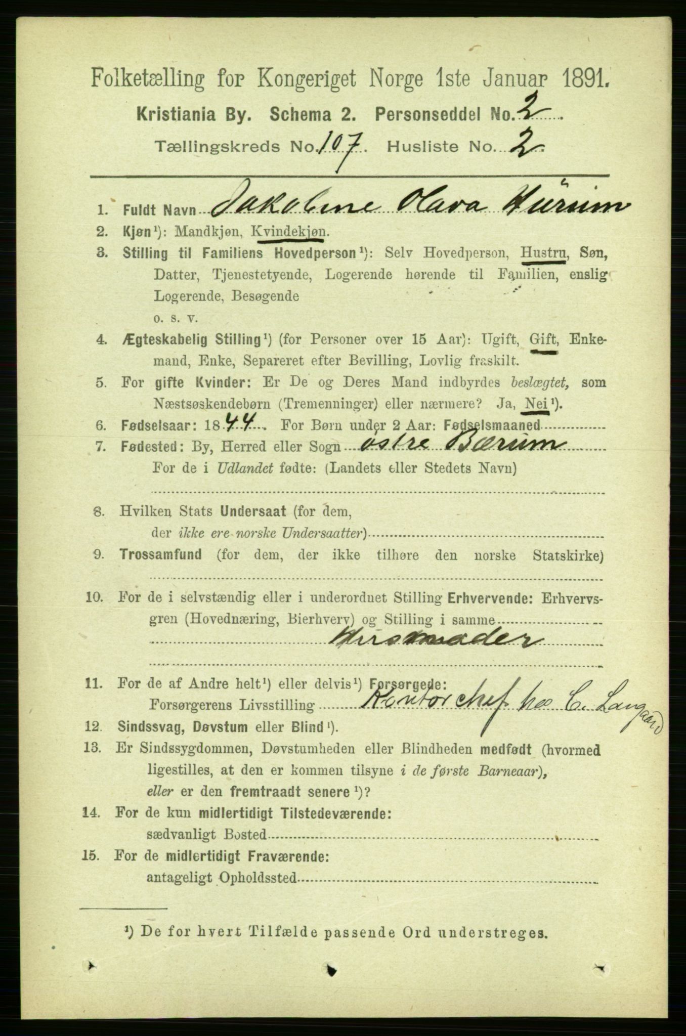 RA, 1891 census for 0301 Kristiania, 1891, p. 54777