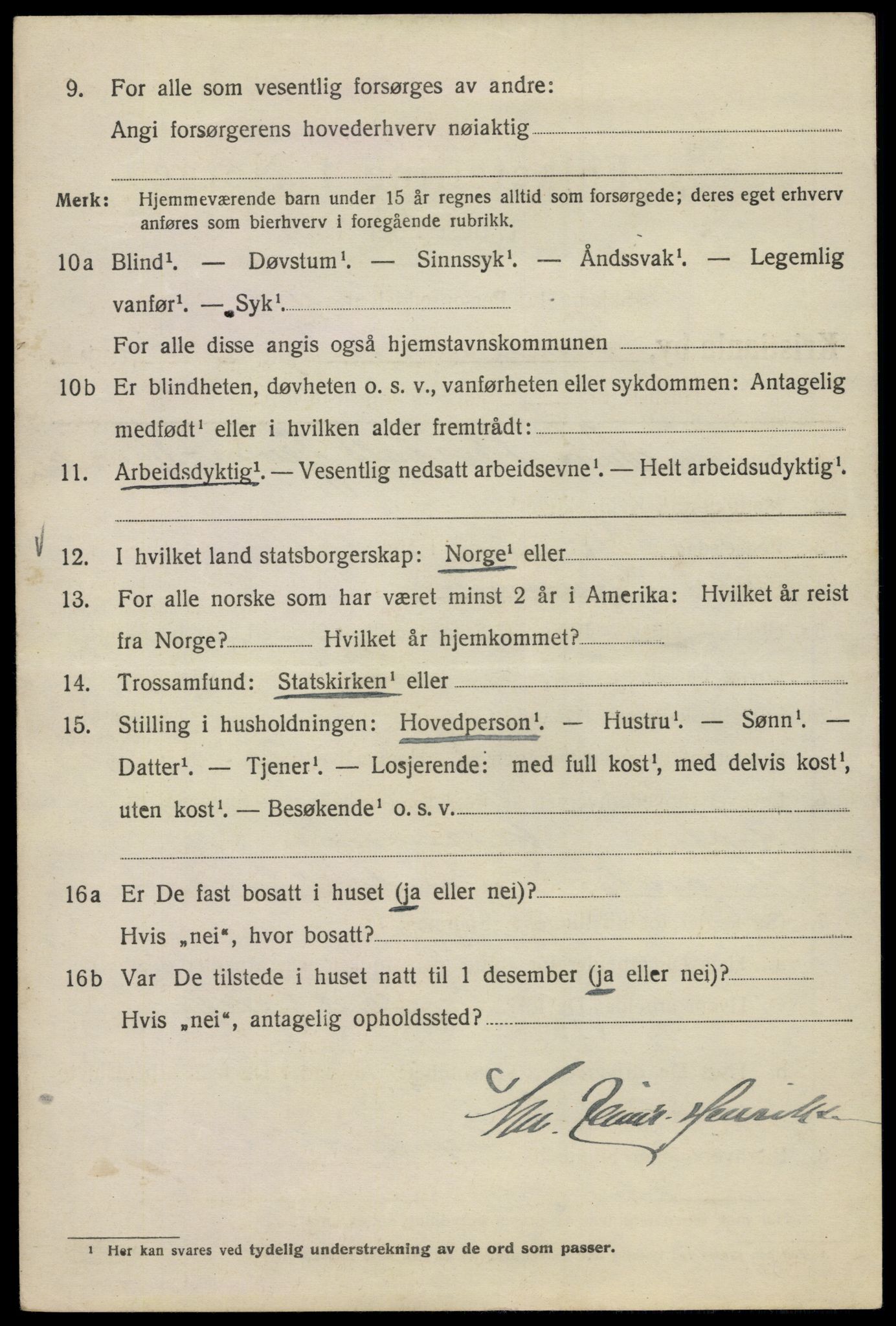 SAO, 1920 census for Kristiania, 1920, p. 233476