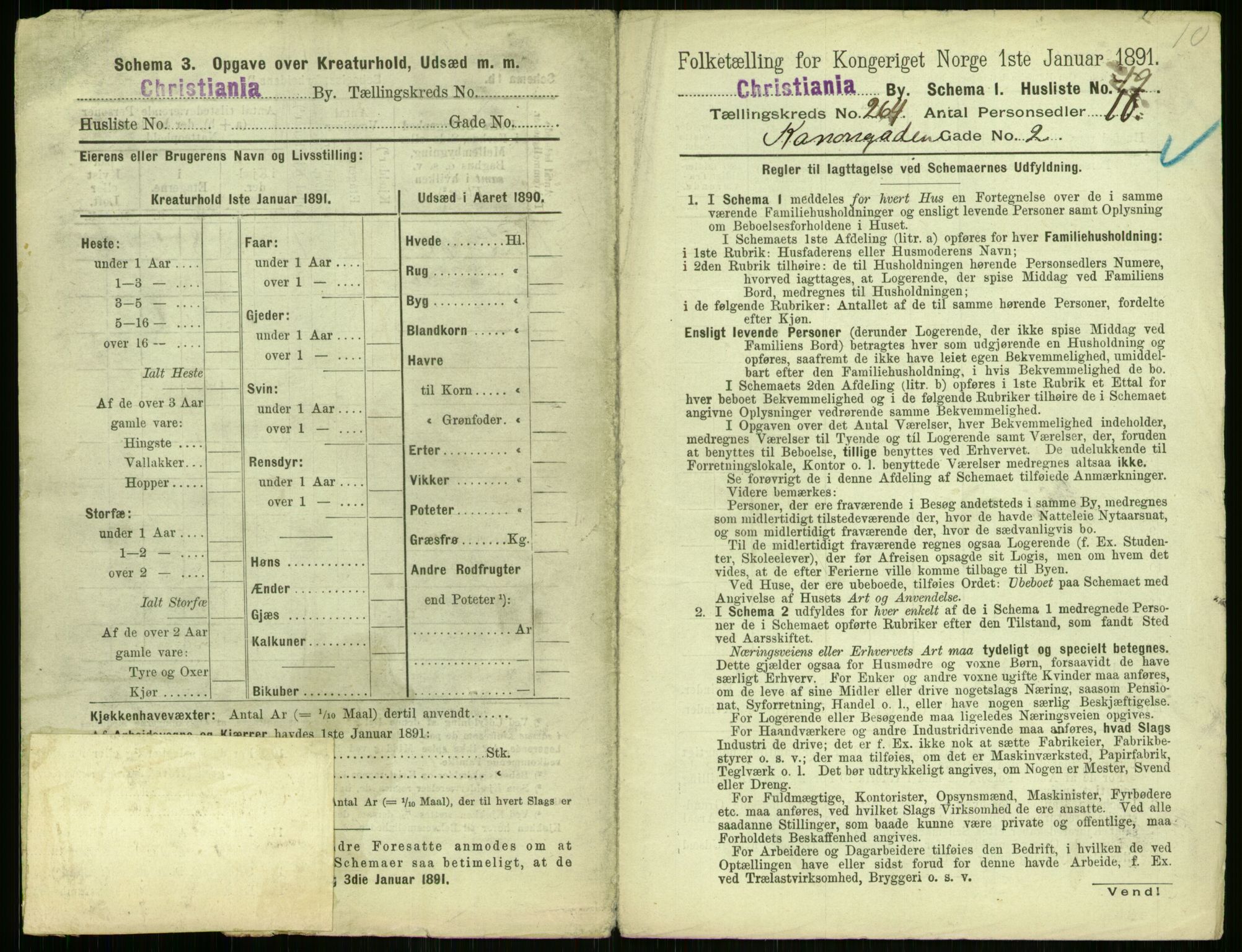 RA, 1891 census for 0301 Kristiania, 1891, p. 160321