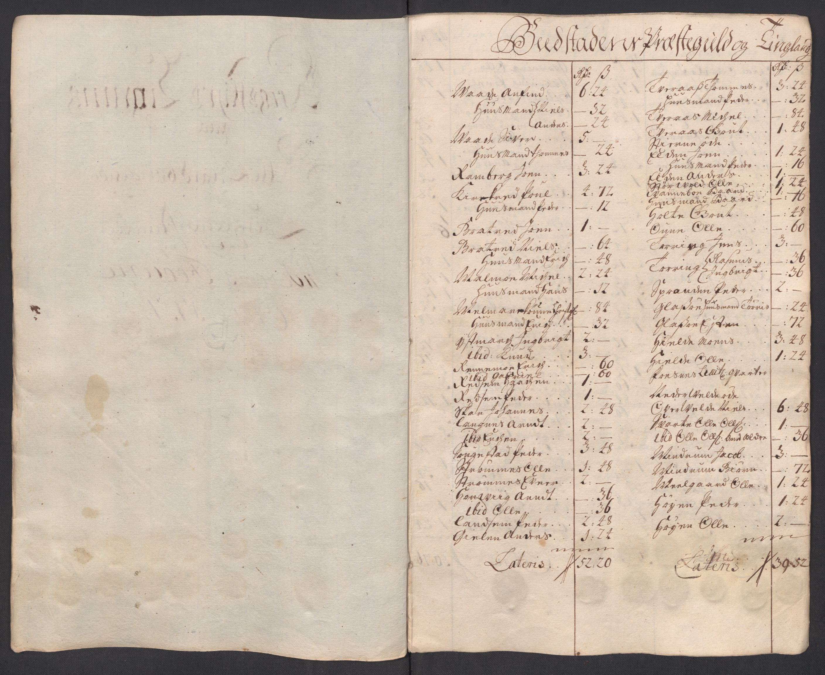 Rentekammeret inntil 1814, Reviderte regnskaper, Fogderegnskap, RA/EA-4092/R63/L4325: Fogderegnskap Inderøy, 1717, p. 154