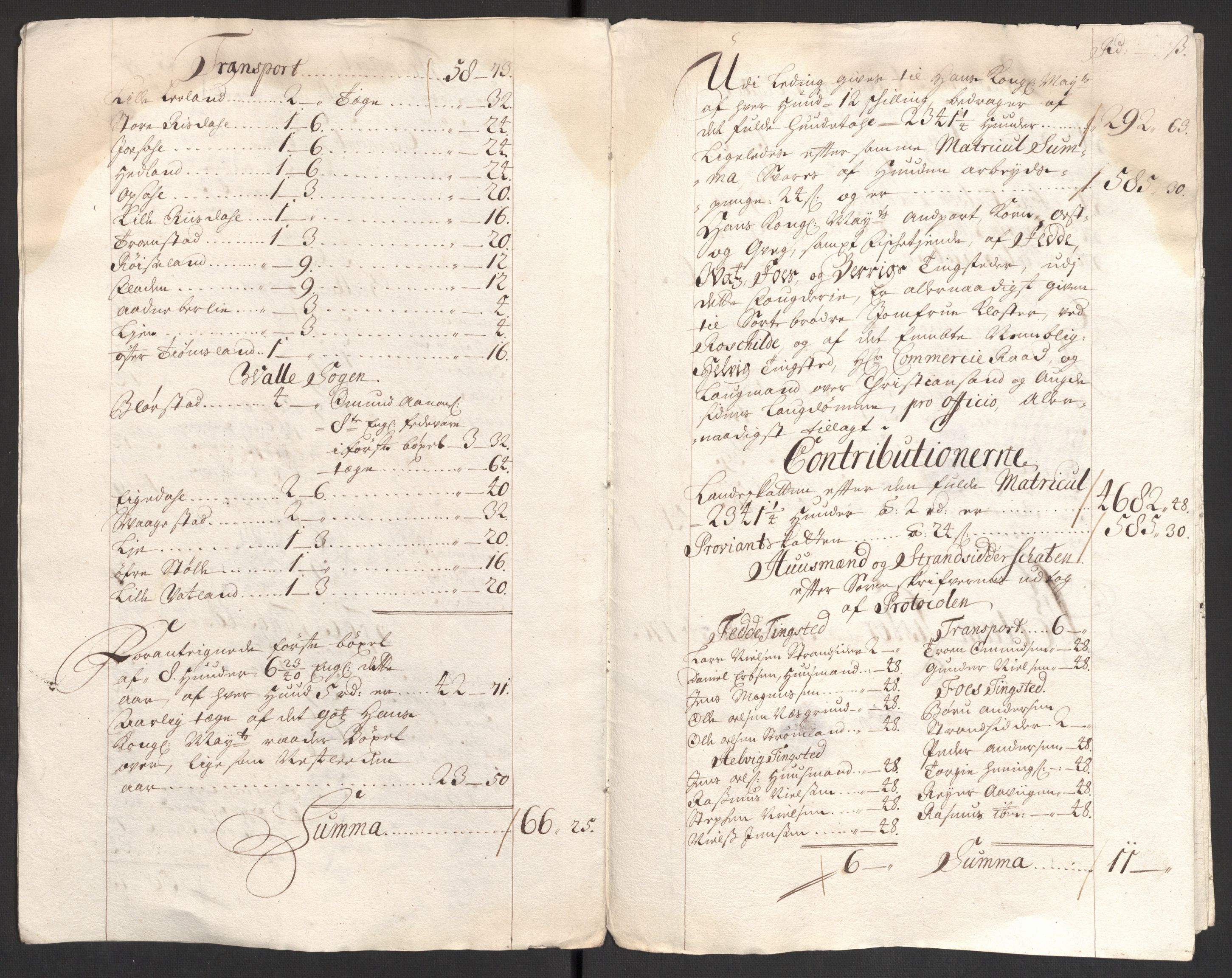 Rentekammeret inntil 1814, Reviderte regnskaper, Fogderegnskap, AV/RA-EA-4092/R43/L2550: Fogderegnskap Lista og Mandal, 1703-1704, p. 25