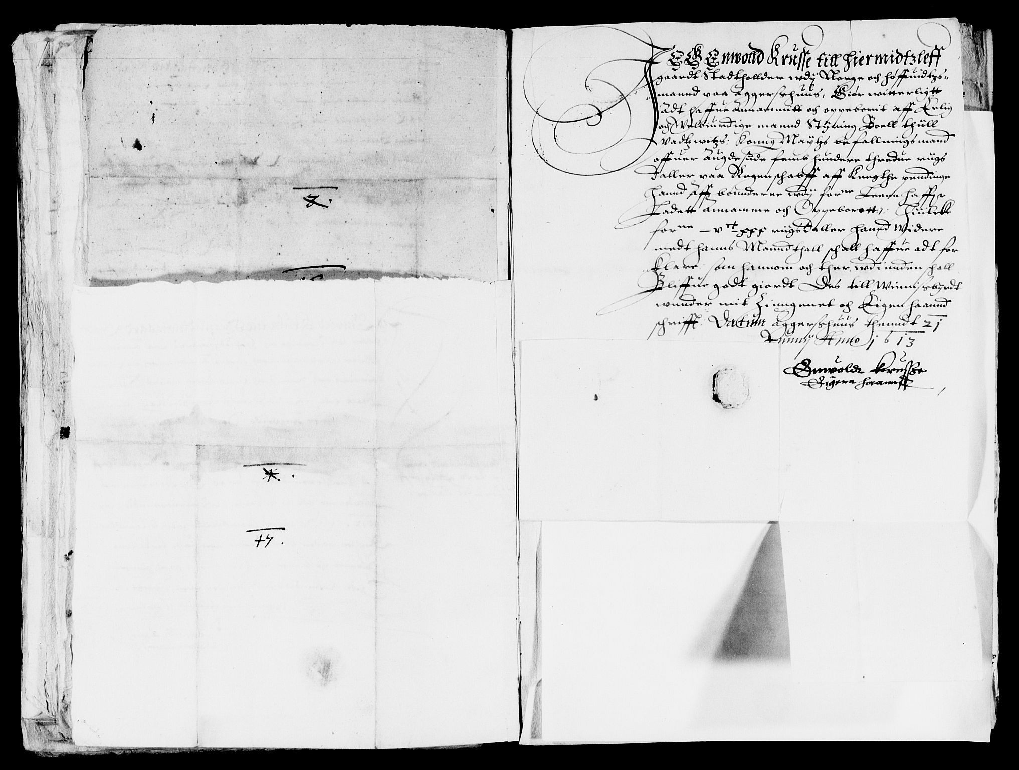 Rentekammeret inntil 1814, Reviderte regnskaper, Lensregnskaper, AV/RA-EA-5023/R/Rb/Rbq/L0005: Nedenes len. Mandals len. Råbyggelag., 1612-1614