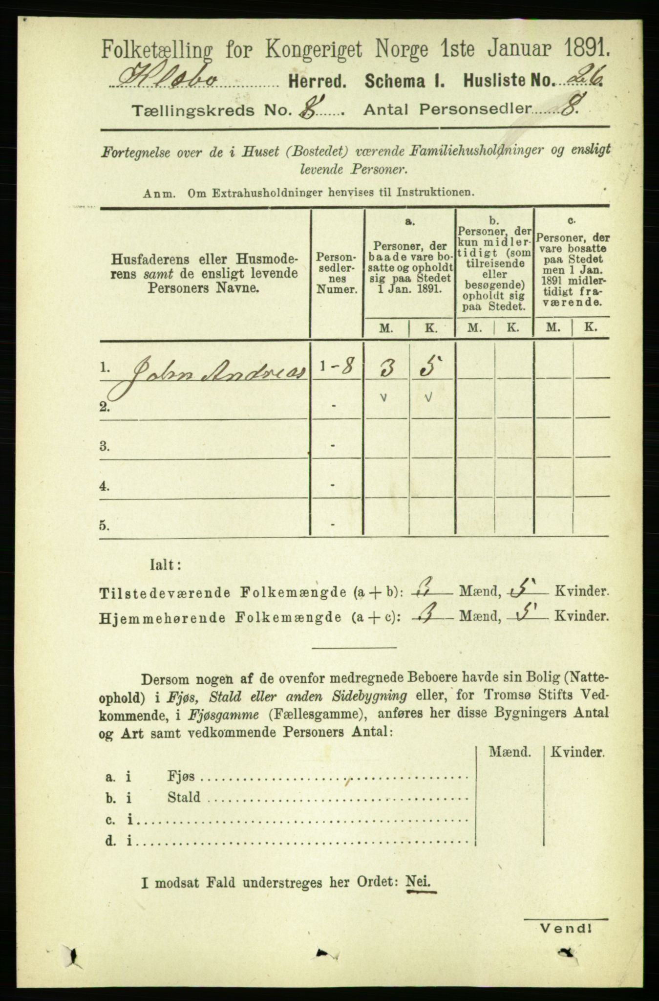 RA, 1891 census for 1662 Klæbu, 1891, p. 1552