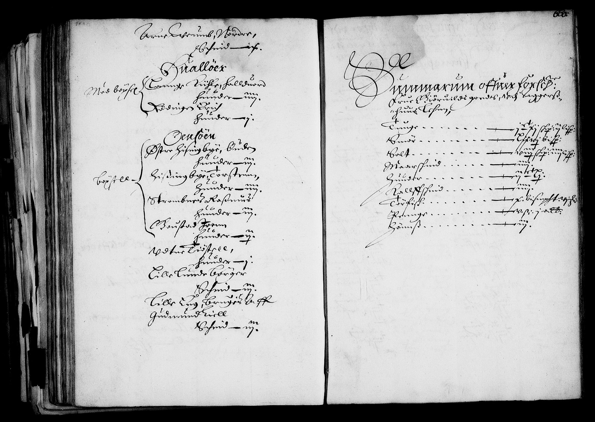 Rentekammeret inntil 1814, Realistisk ordnet avdeling, RA/EA-4070/N/Na/L0001: [XI f]: Akershus stifts jordebok, 1652, p. 659b-660a
