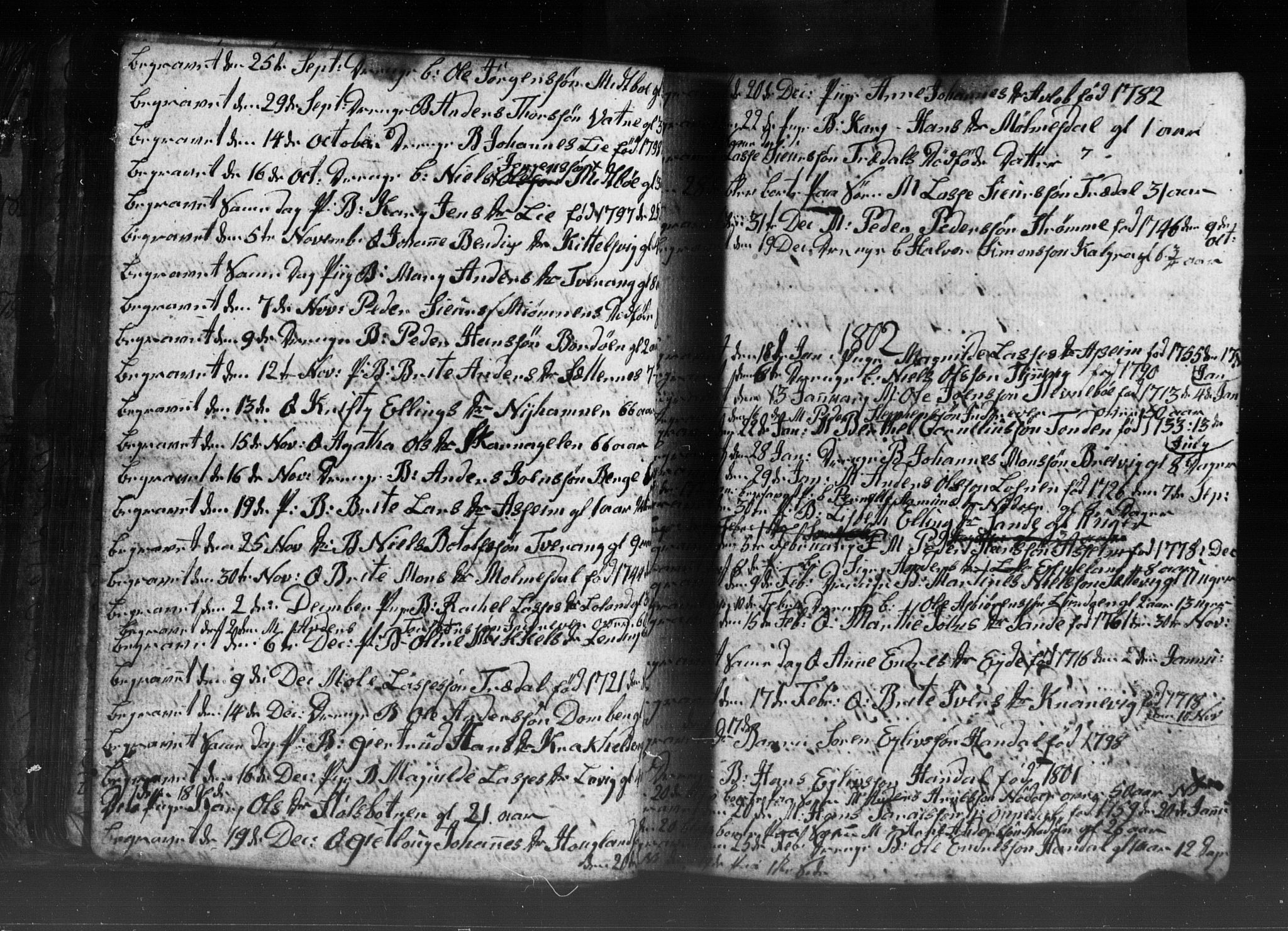 Gulen sokneprestembete, AV/SAB-A-80201/H/Hab: Parish register (copy) no. A 2, 1791-1814