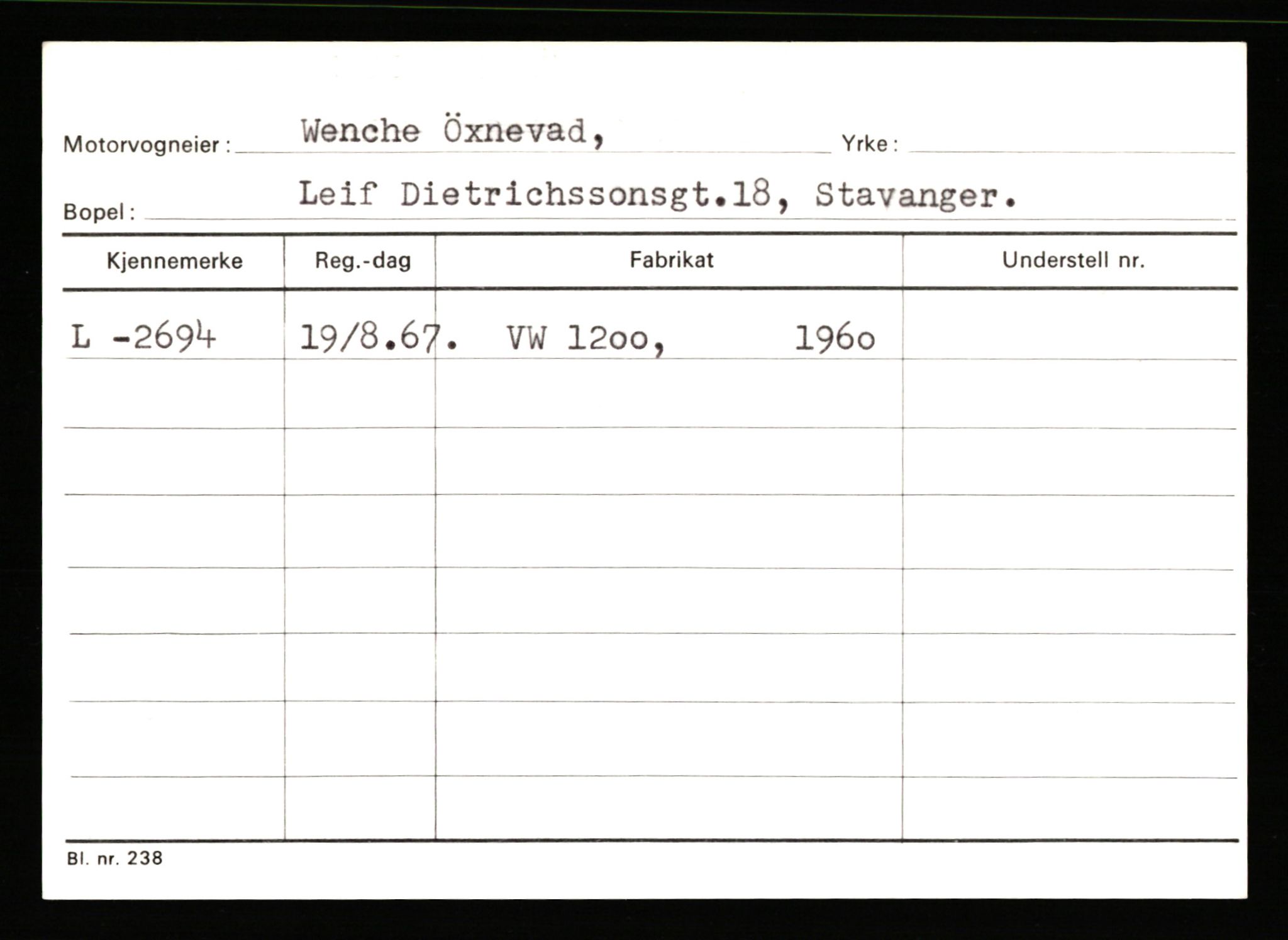 Stavanger trafikkstasjon, AV/SAST-A-101942/0/H/L0044: Øksna - Åmo, 1930-1971, p. 155