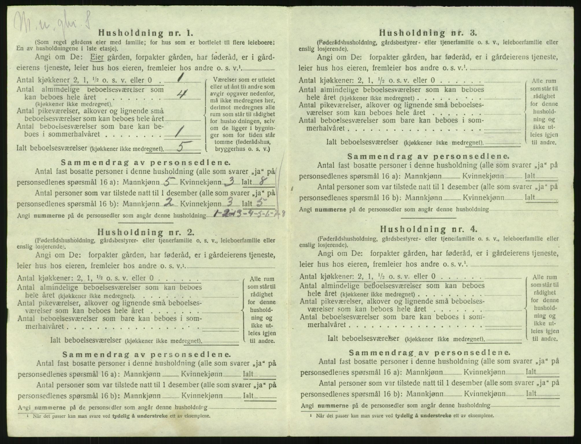 SAK, 1920 census for Søndeled, 1920, p. 704