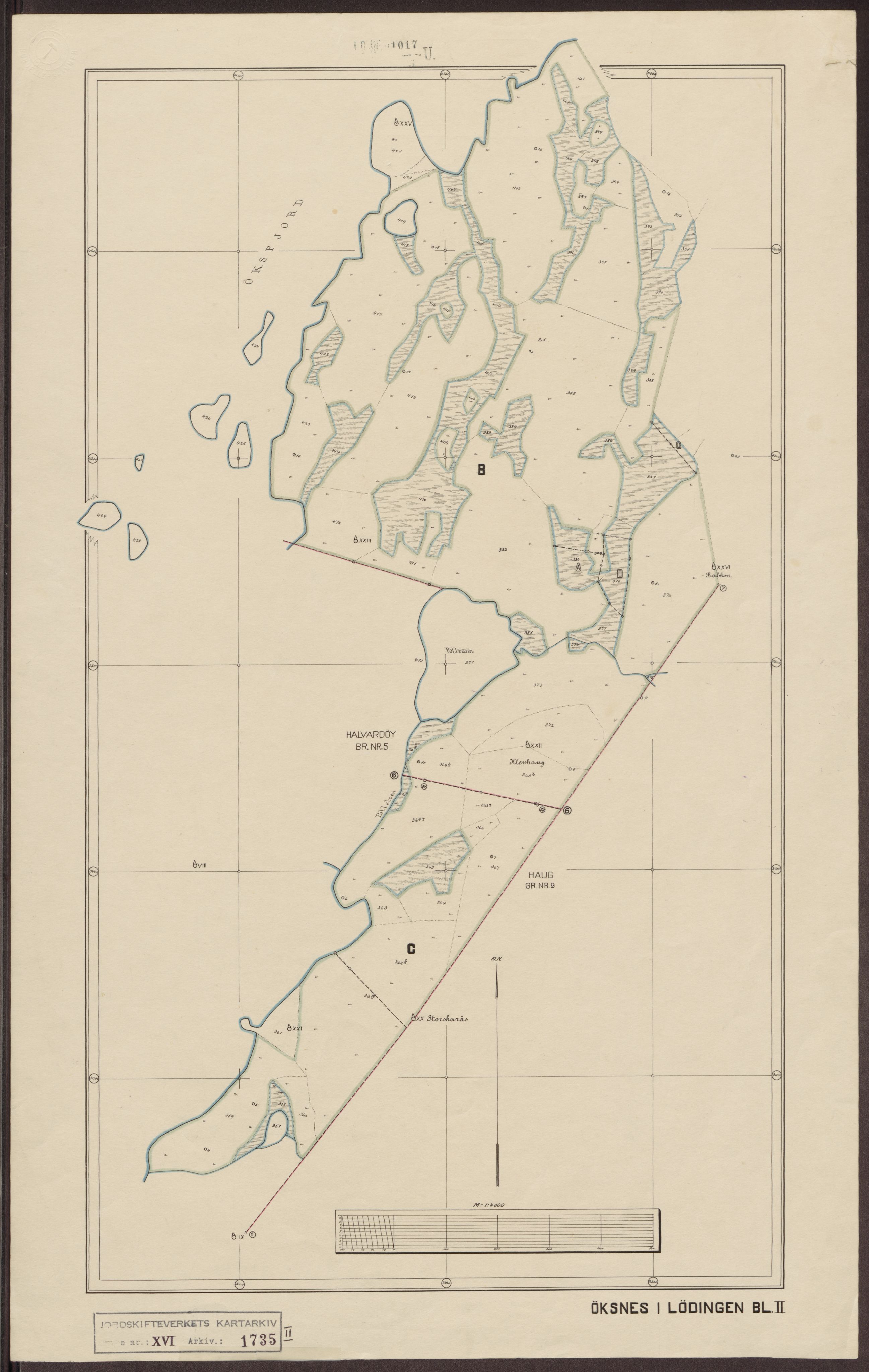 Jordskifteverkets kartarkiv, RA/S-3929/T, 1859-1988, p. 2061