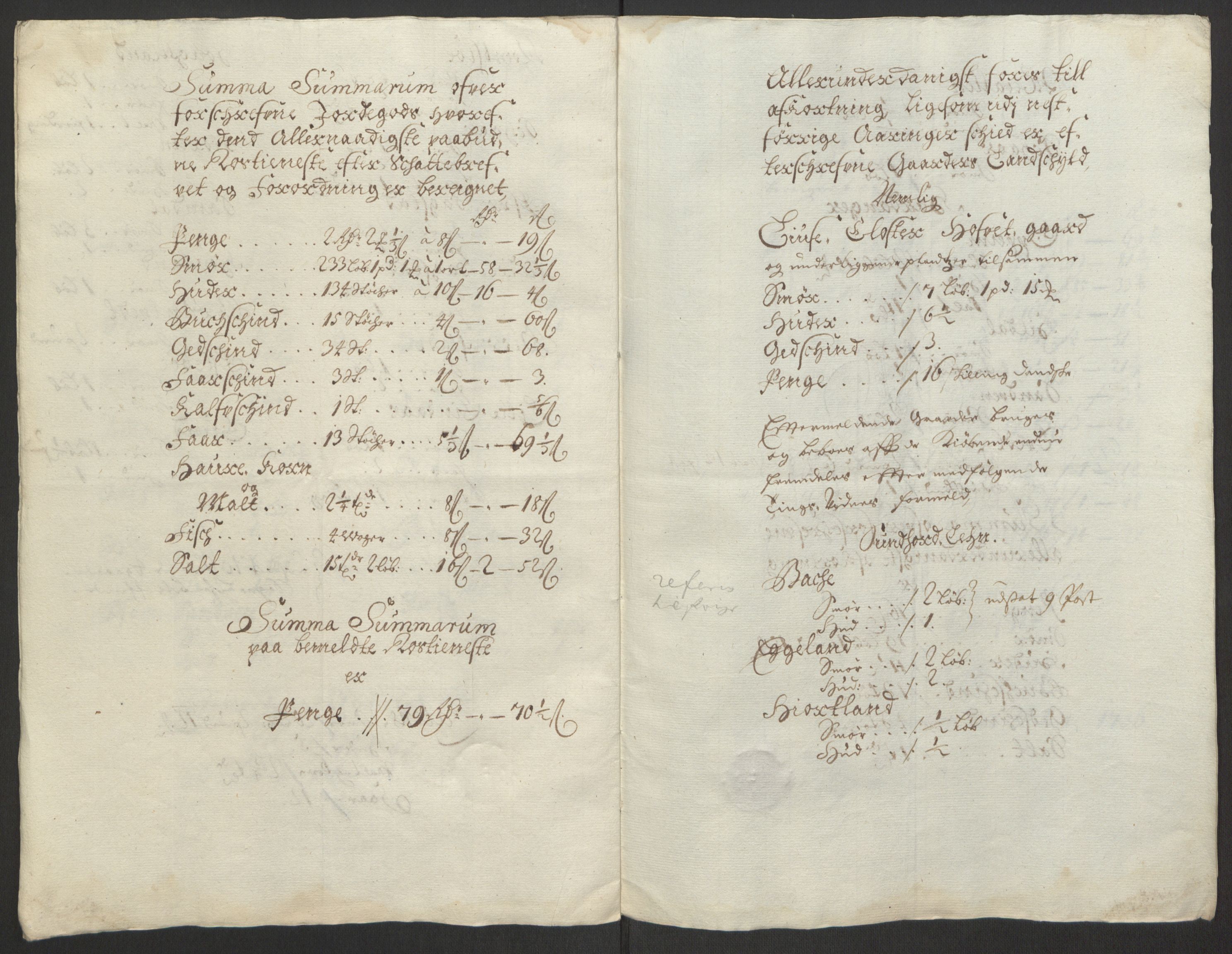 Rentekammeret inntil 1814, Reviderte regnskaper, Fogderegnskap, AV/RA-EA-4092/R50/L3159: Fogderegnskap Lyse kloster, 1691-1709, p. 235