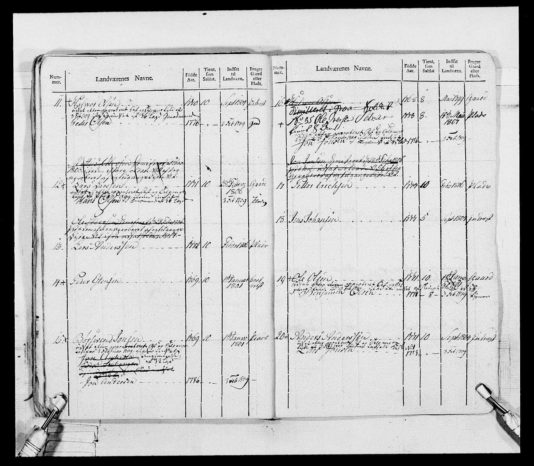 Generalitets- og kommissariatskollegiet, Det kongelige norske kommissariatskollegium, AV/RA-EA-5420/E/Eh/L0075b: 1. Trondheimske nasjonale infanteriregiment, 1807, p. 36