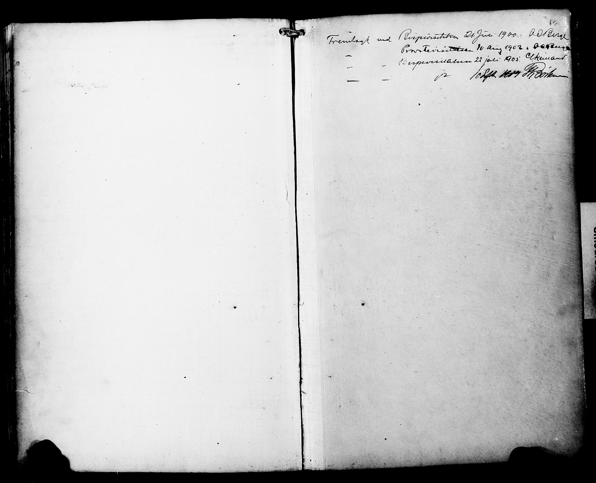Skjervøy sokneprestkontor, AV/SATØ-S-1300/H/Ha/Haa/L0015kirke: Parish register (official) no. 15, 1899-1909