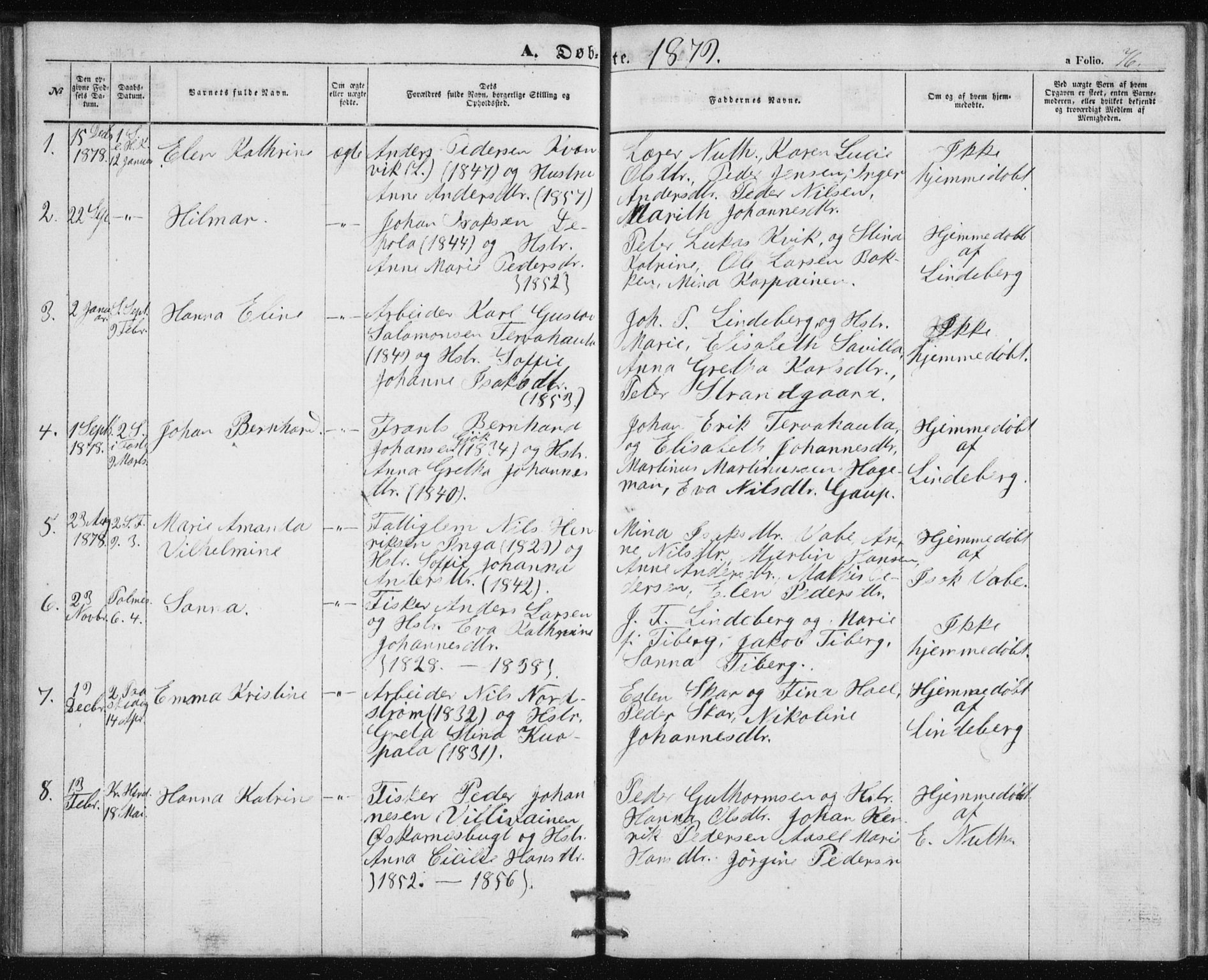 Alta sokneprestkontor, SATØ/S-1338/H/Hb/L0002.klokk: Parish register (copy) no. 2, 1856-1880, p. 76