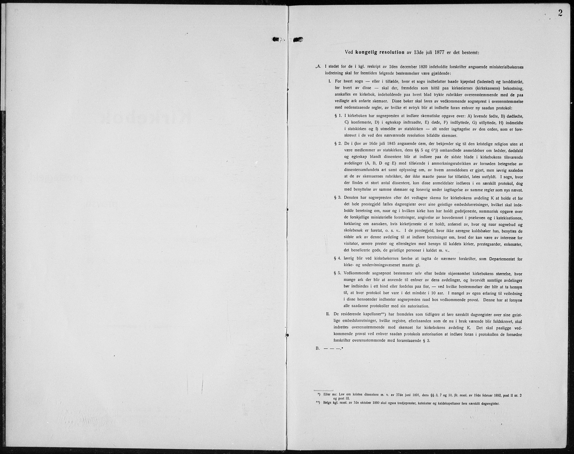 Åmot prestekontor, Hedmark, SAH/PREST-056/H/Ha/Hab/L0005: Parish register (copy) no. 5, 1921-1934, p. 2