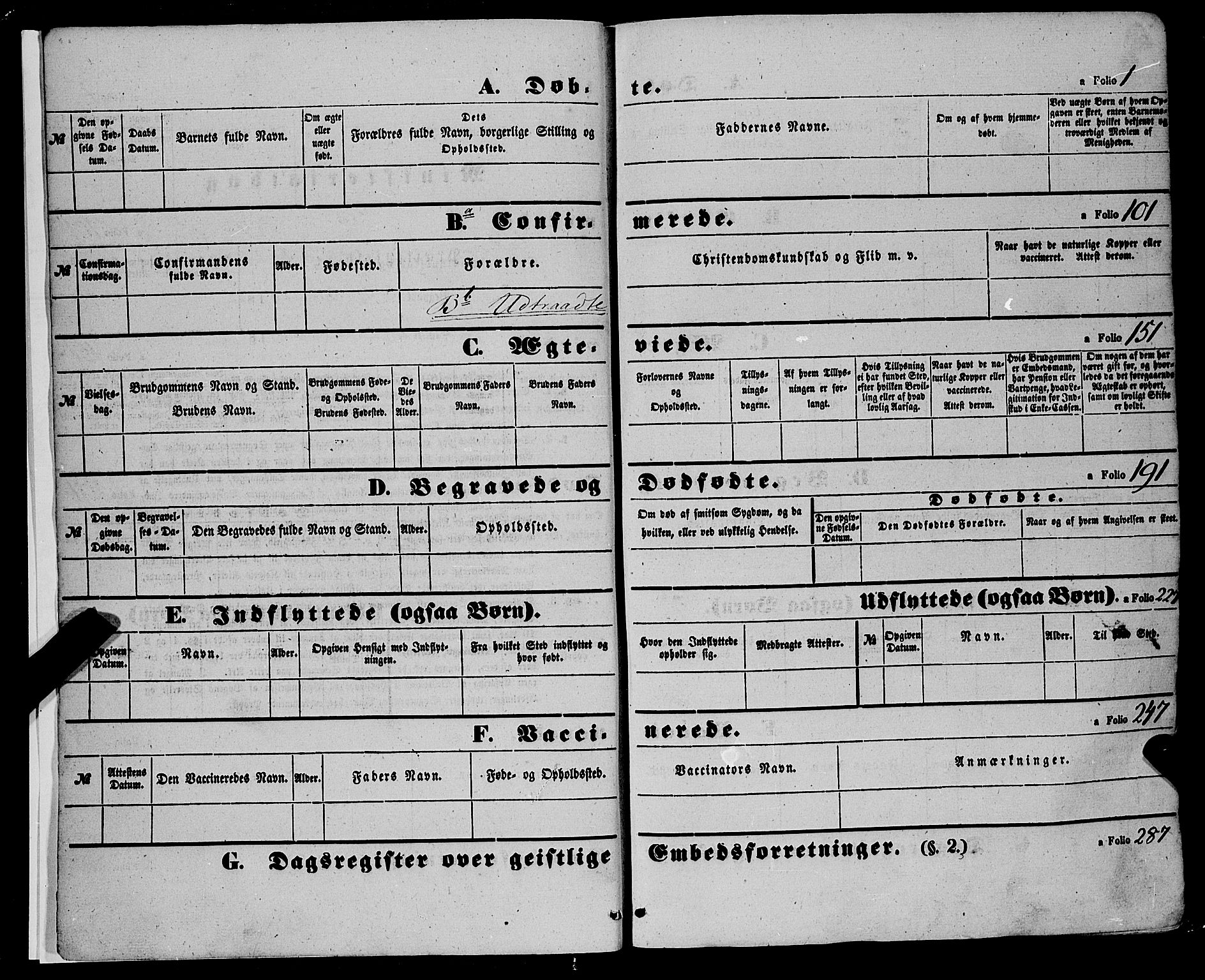 Etne sokneprestembete, SAB/A-75001/H/Haa: Parish register (official) no. A 8, 1848-1862
