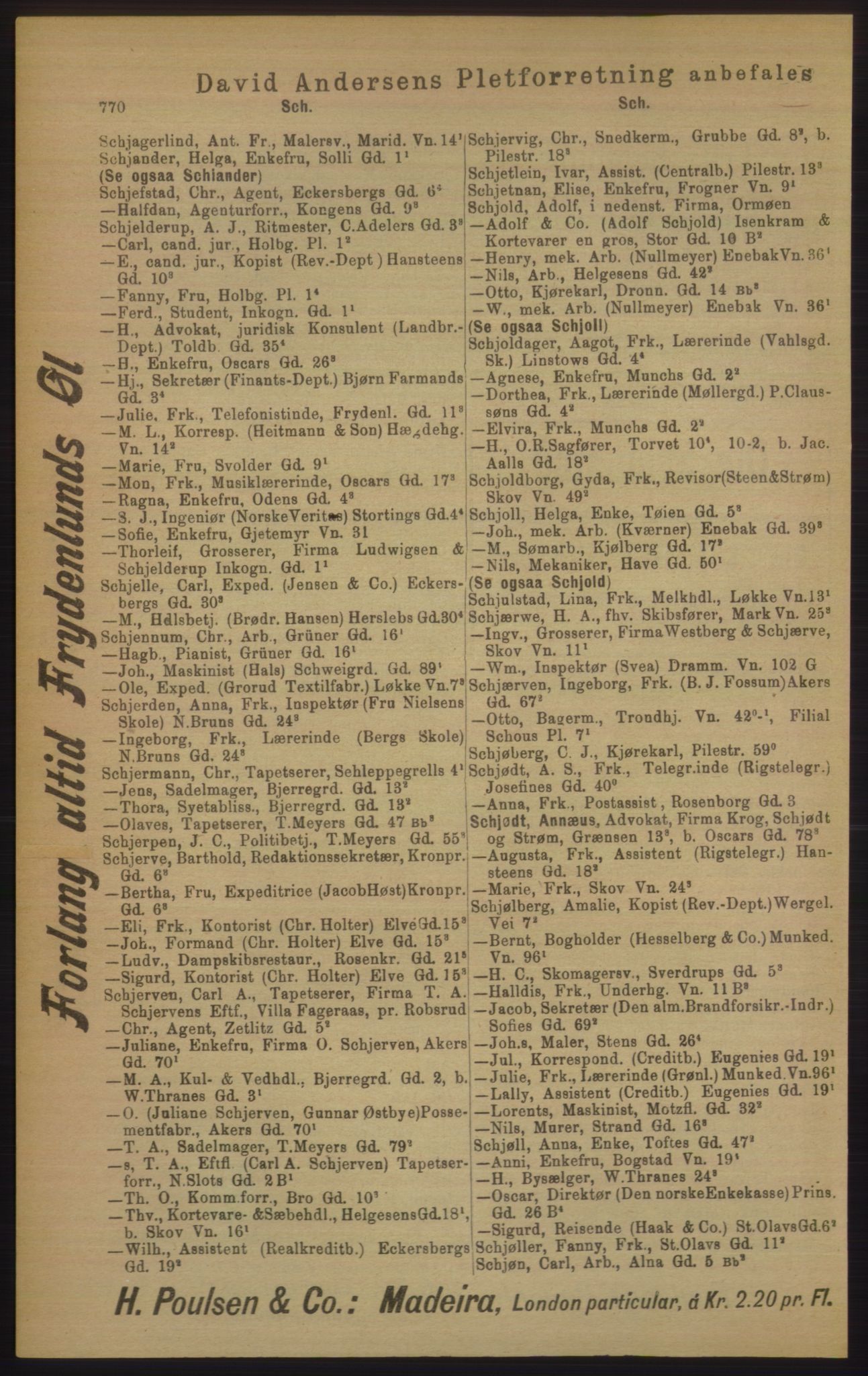 Kristiania/Oslo adressebok, PUBL/-, 1906, p. 770