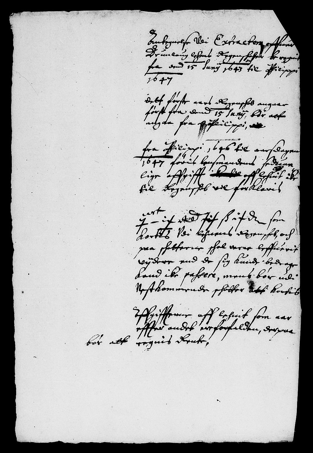 Rentekammeret inntil 1814, Reviderte regnskaper, Lensregnskaper, AV/RA-EA-5023/R/Rb/Rbl/L0010: Brunla len, 1643-1652