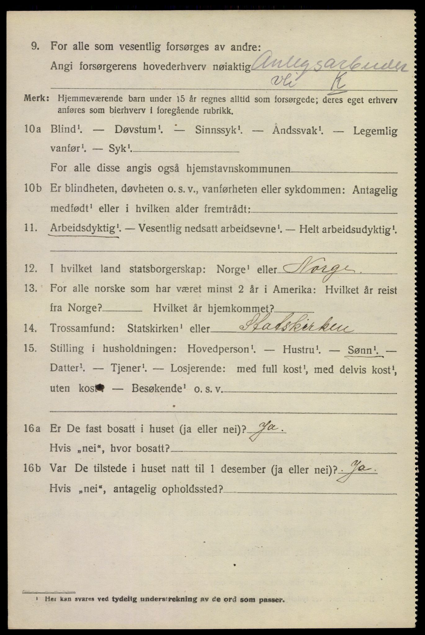 SAKO, 1920 census for Røyken, 1920, p. 3631