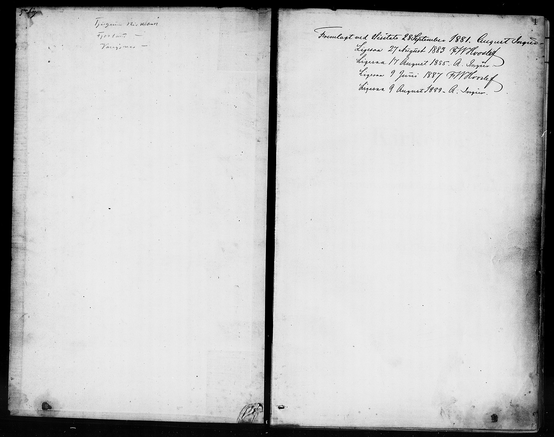 Balestrand sokneprestembete, SAB/A-79601/H/Haa/Haaa/L0004: Parish register (official) no. A 4 /2, 1879-1888, p. 1