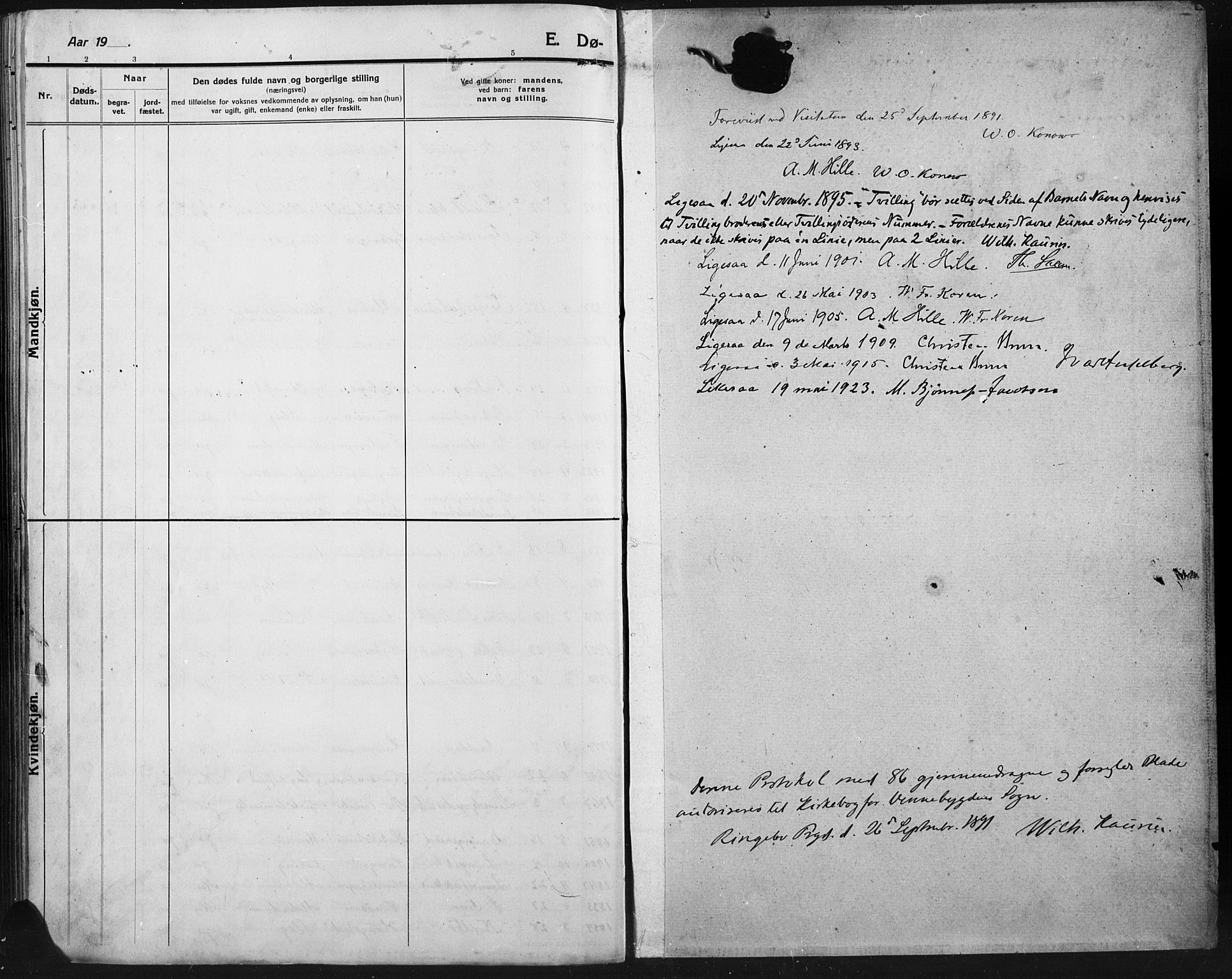 Ringebu prestekontor, SAH/PREST-082/H/Ha/Hab/L0008: Parish register (copy) no. 8, 1890-1922
