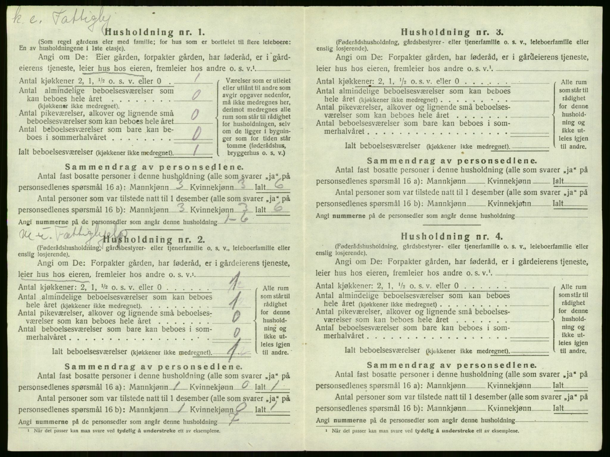 SAKO, 1920 census for Lier, 1920, p. 832