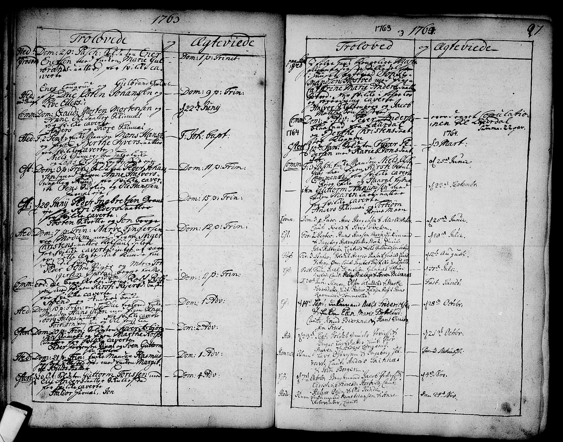 Sandsvær kirkebøker, AV/SAKO-A-244/F/Fa/L0002a: Parish register (official) no. I 2, 1725-1809, p. 27